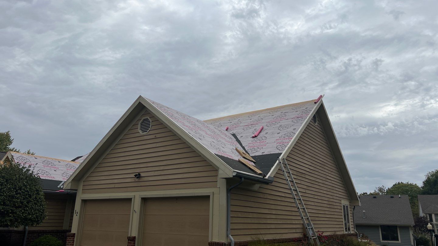 Residential Roofing Installation using Duration Series Shingles - Driftwood by RoofX 