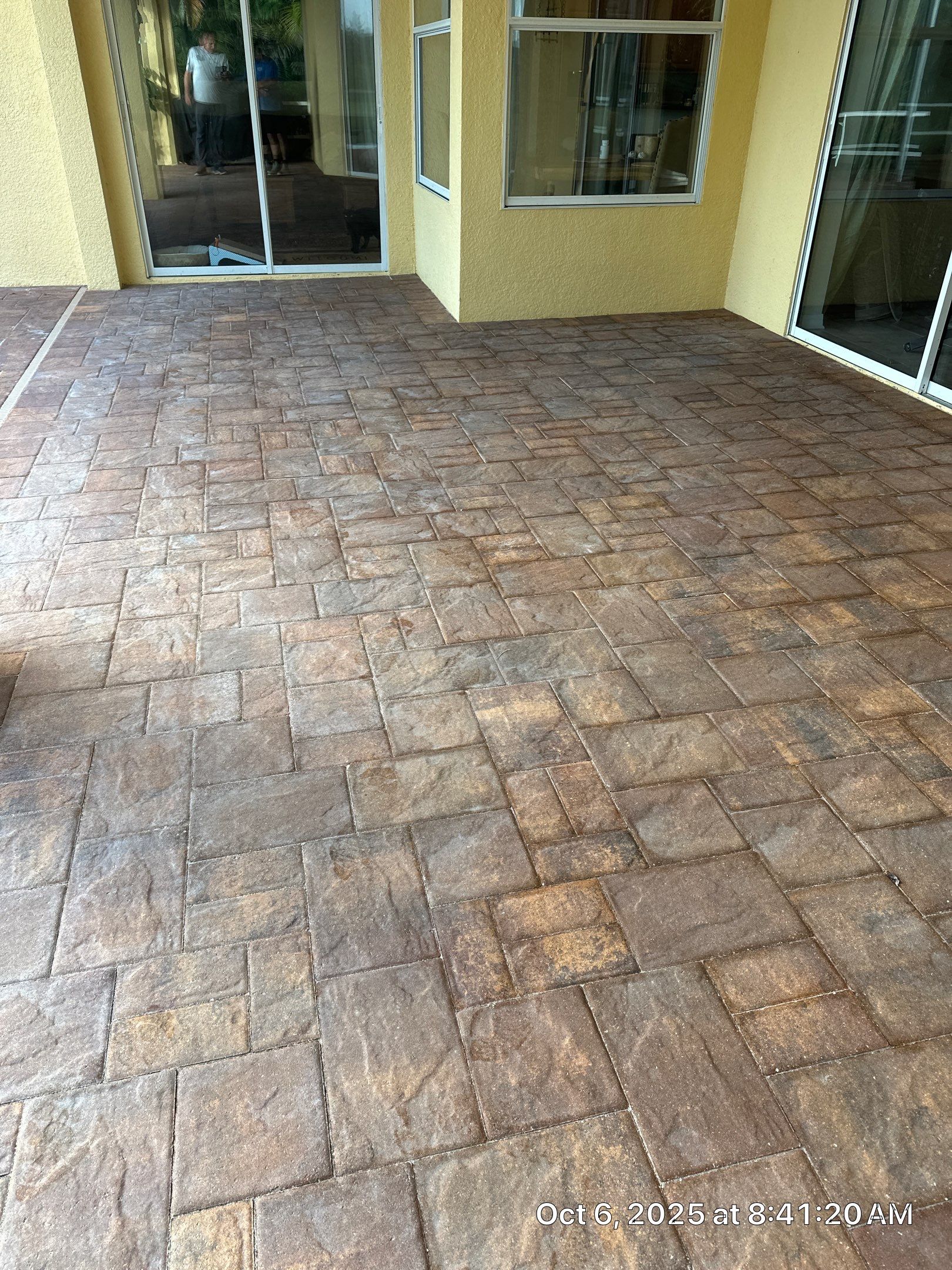 Driveway and Pool Deck Paver Restoration in Apollo Beach by Supreme Paver Experts