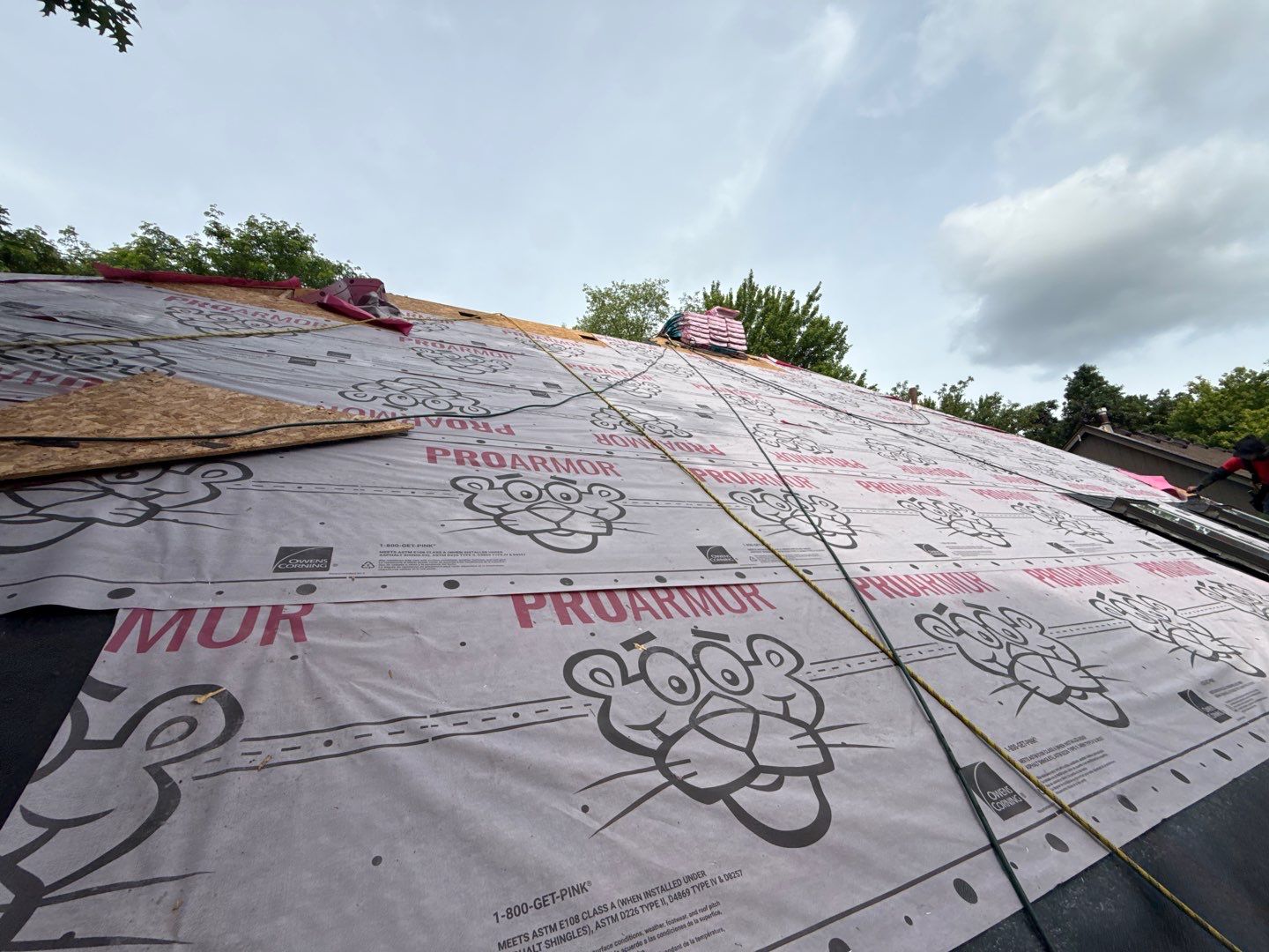 Roof Replacement using Owens Corning Duration Flex by 180 Contractors