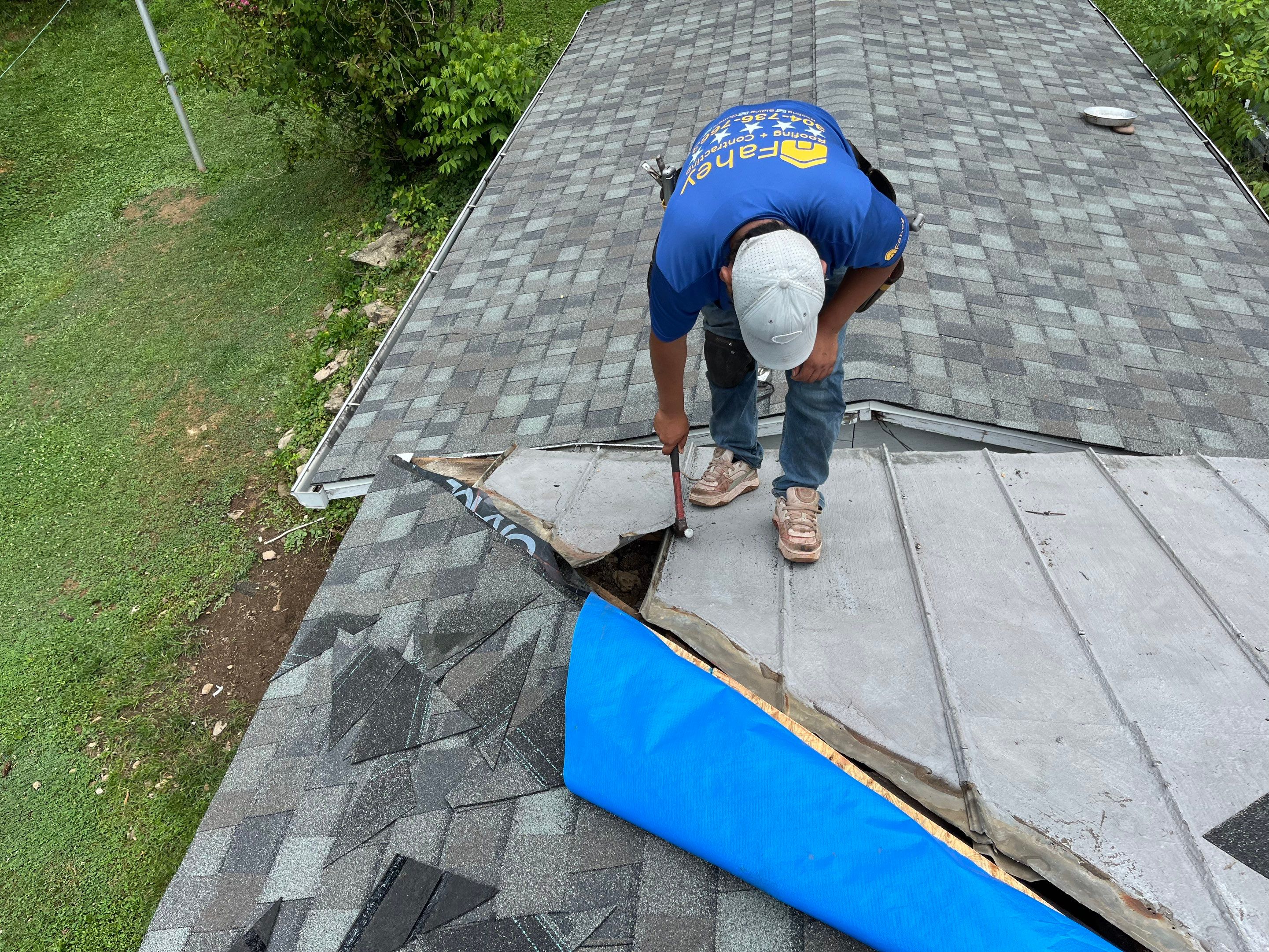 Residential Roofing Installation using Certainteed Landmark Pro Shingles by Fahey Roofing + Contracting