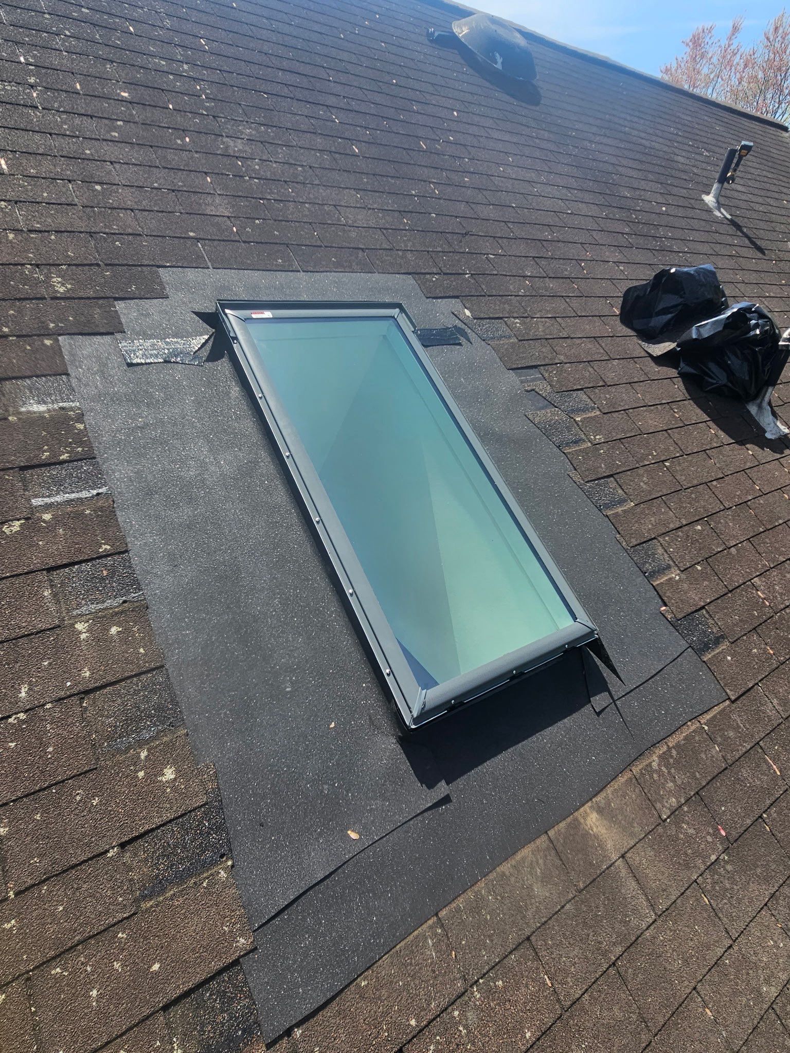 Skylight replacement without full roof replacement by Window Depot of Annapolis