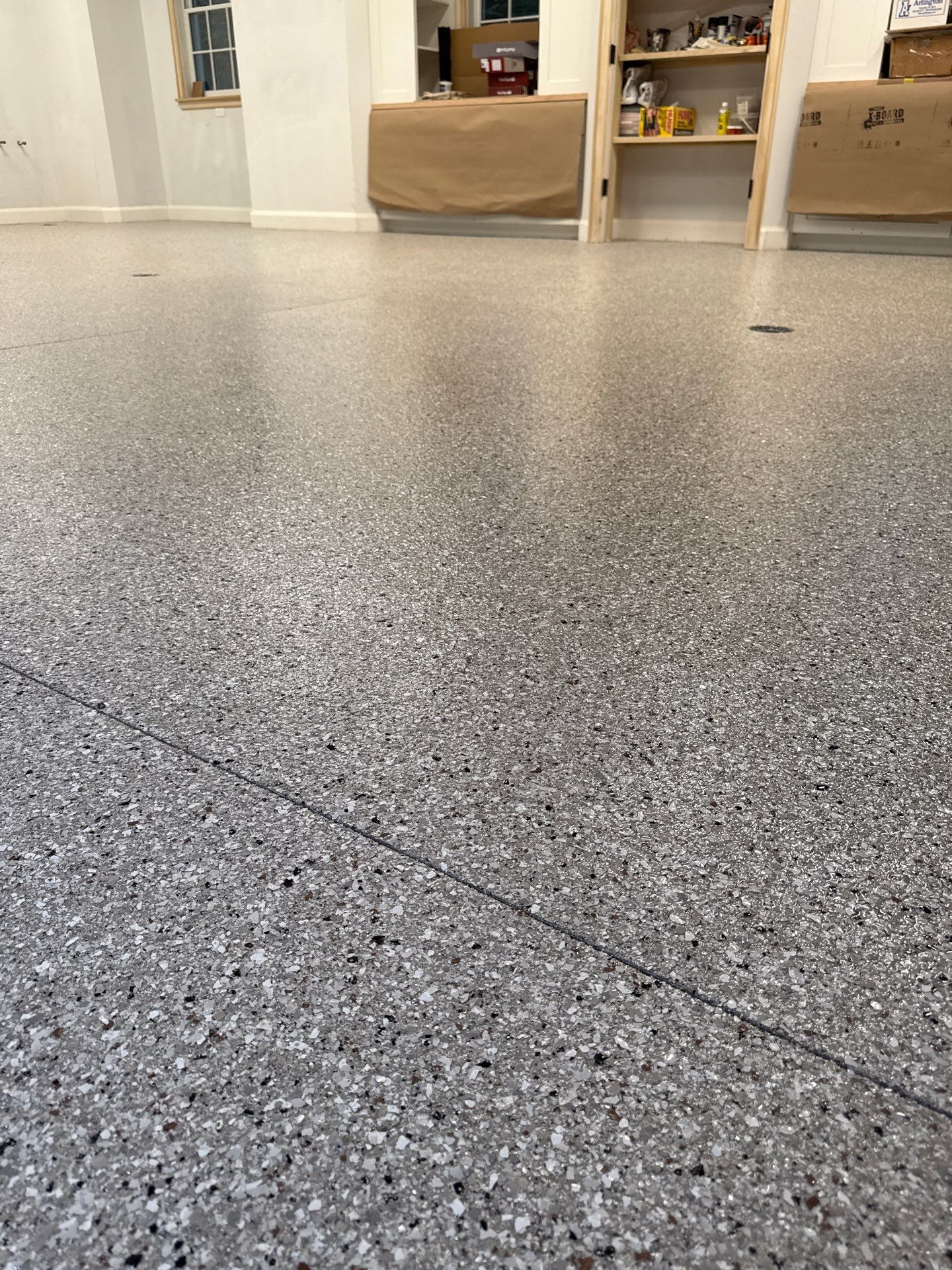 Garage Project in Sewickley by Floors in a Day, Inc