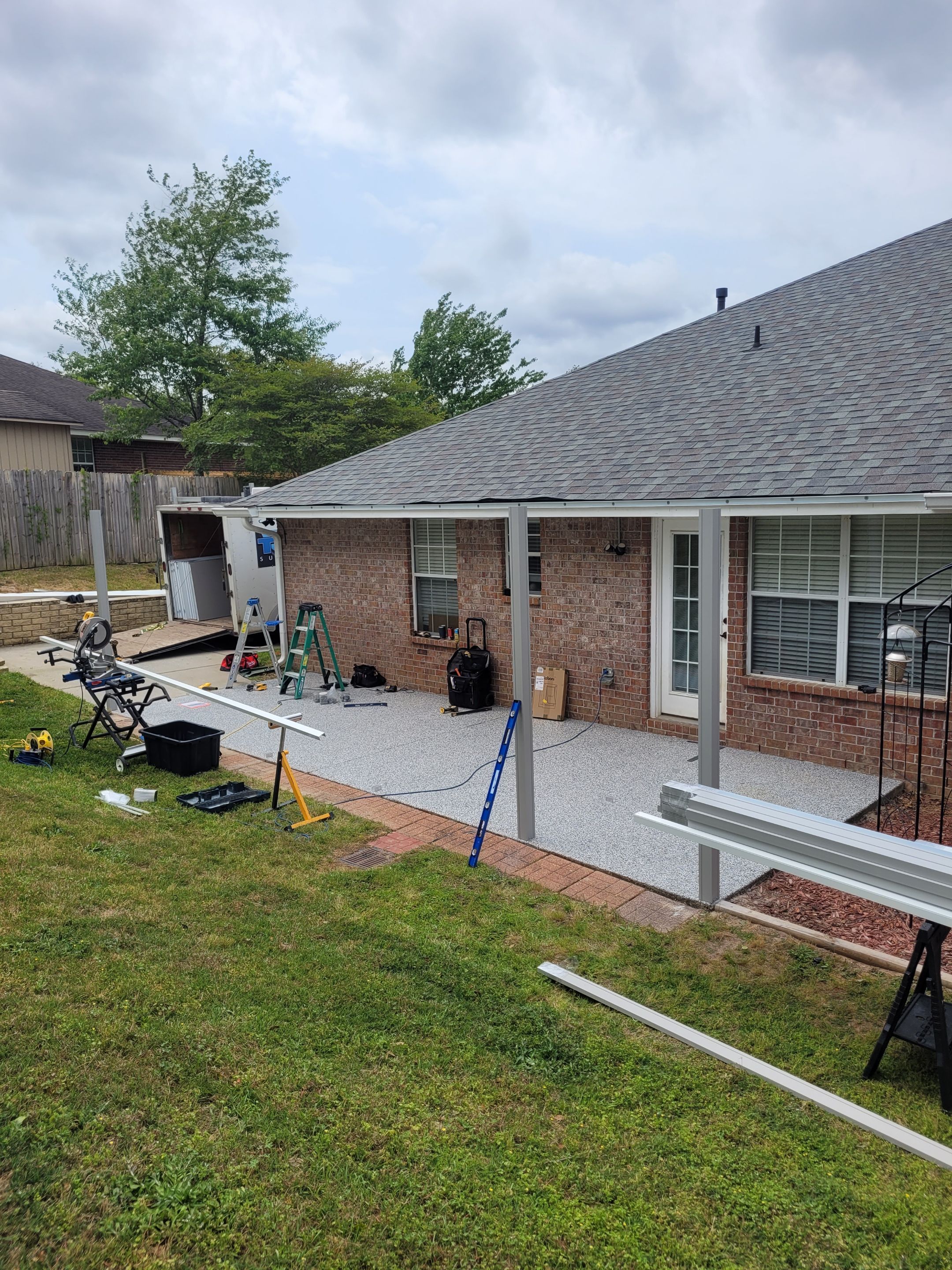 Screen Room + Patio Cover in Cantonment by Titan Sunrooms