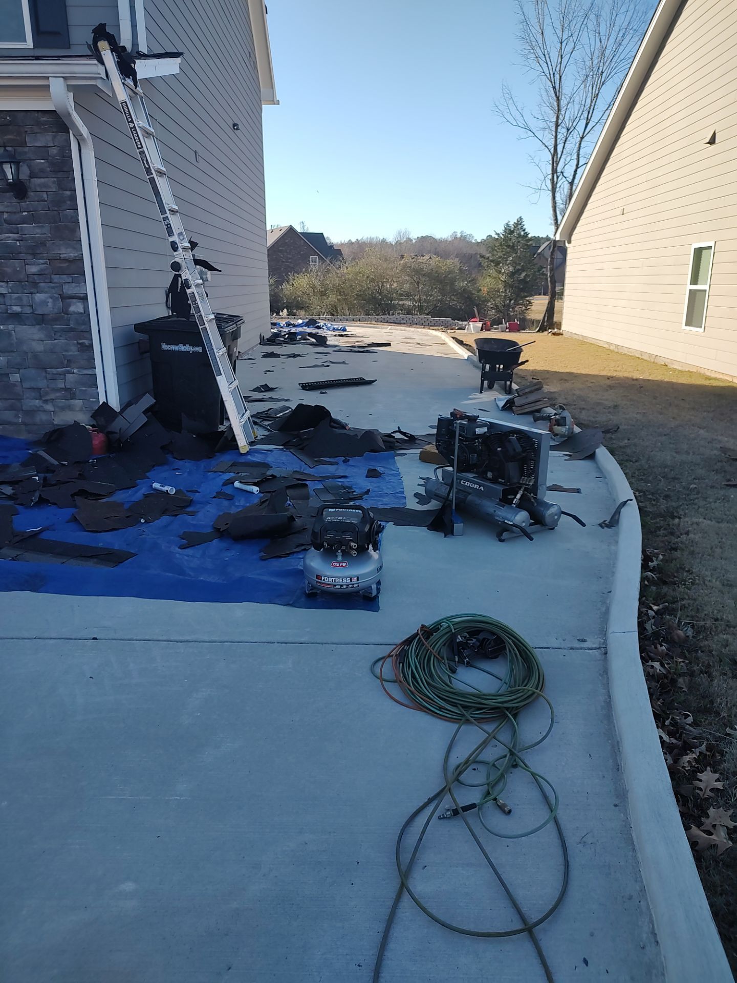 Residential Roof Replacement using GAF NATURAL SHADOW - CHARCOAL by Elite Roofing LLC