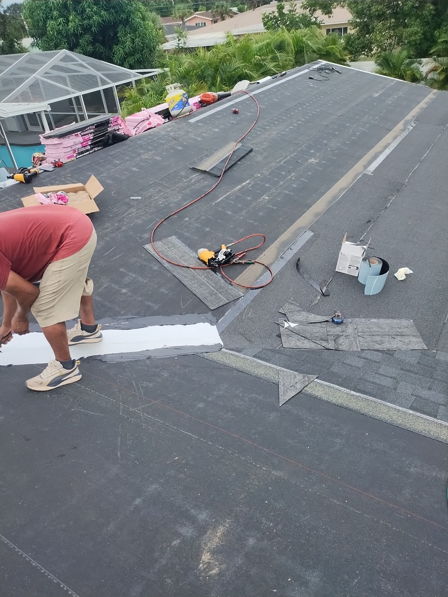 Project in St. Petersburg 33712 by Mitchell Roofing Company LLC 