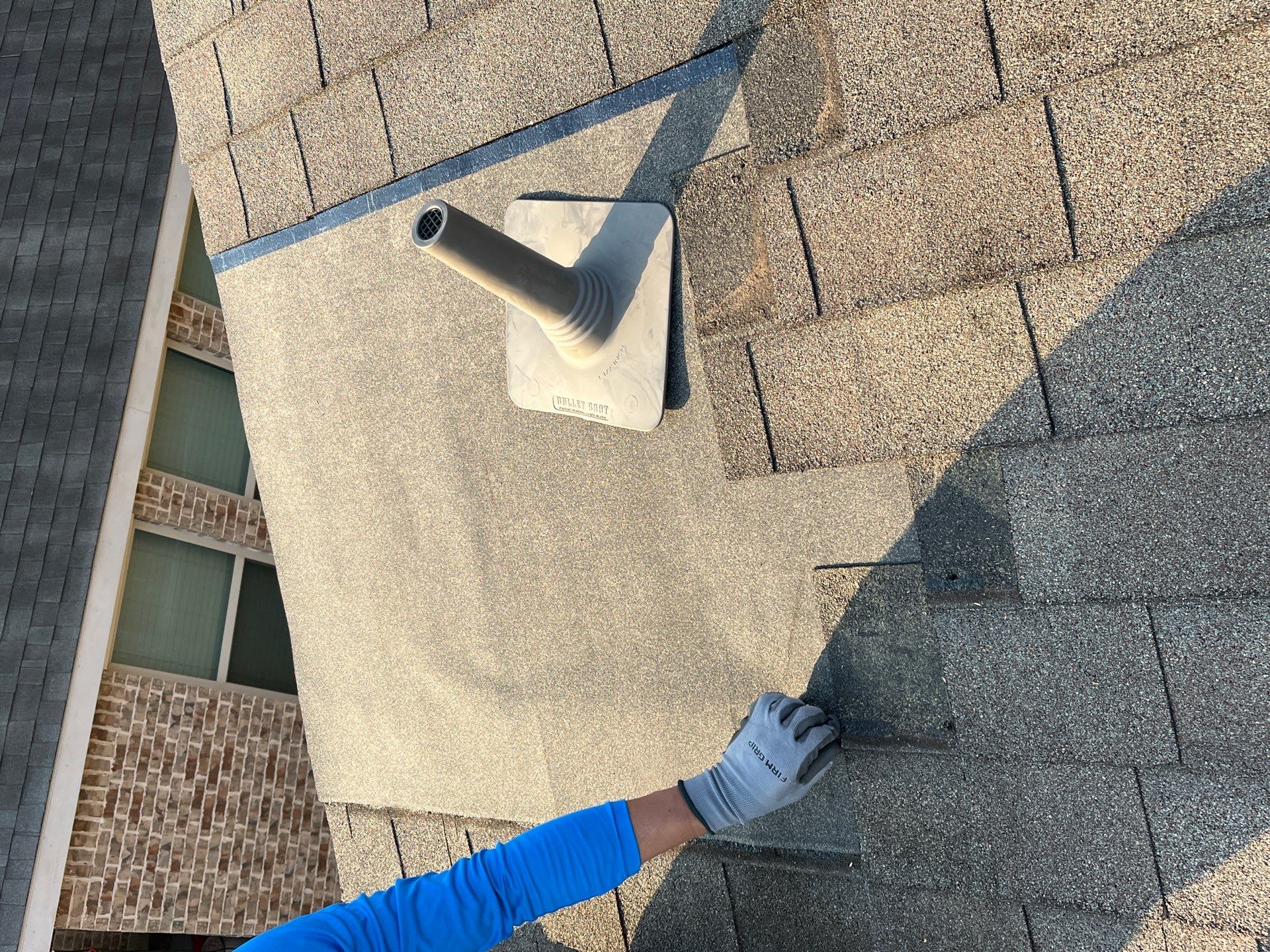 Hail Damage using Owen's Corning Duration (Lifetime) Shingles by Roof Repair Company