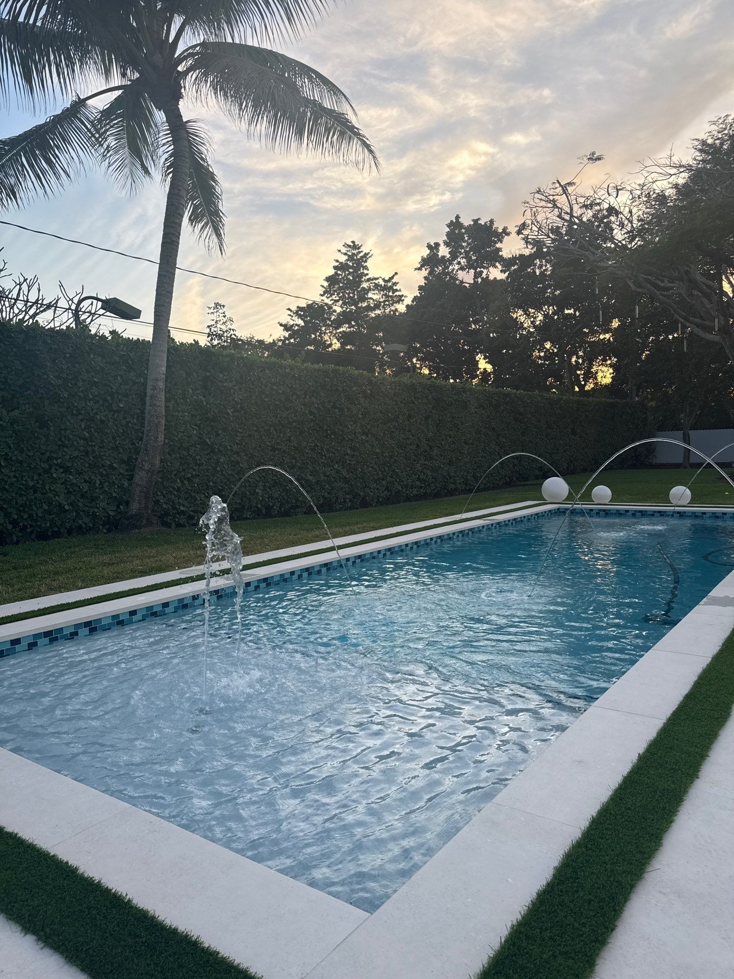 Project in South Miami by ROSMEL POOLS INC