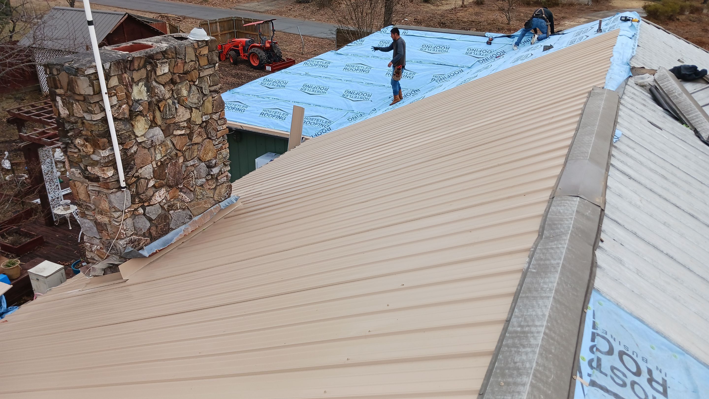 Residential Roof Replacement in Idabel, Oklahoma by Hostetler Roofing