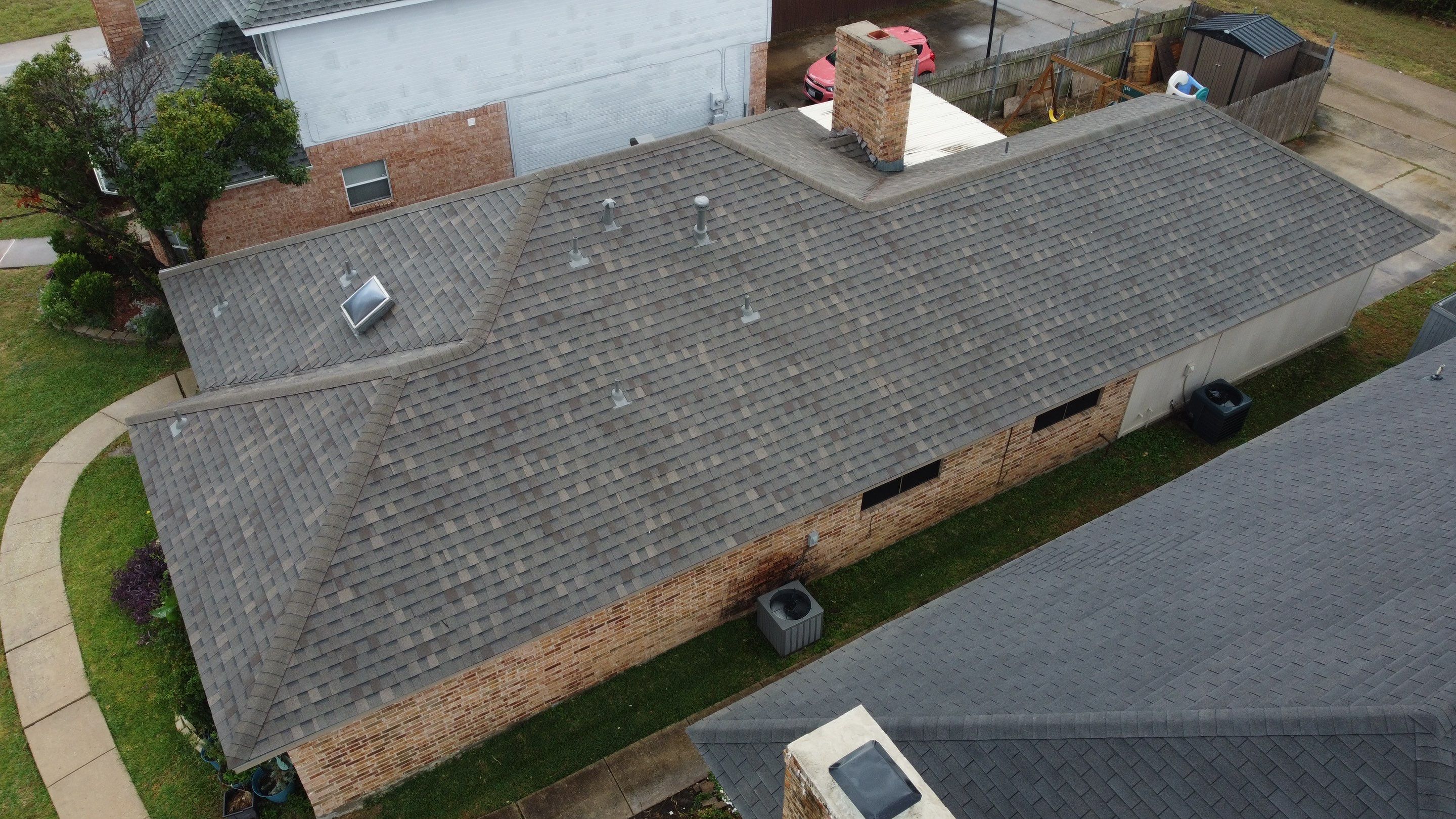 Reroof After Eclipse Hailstorm by Berry Good Roofing