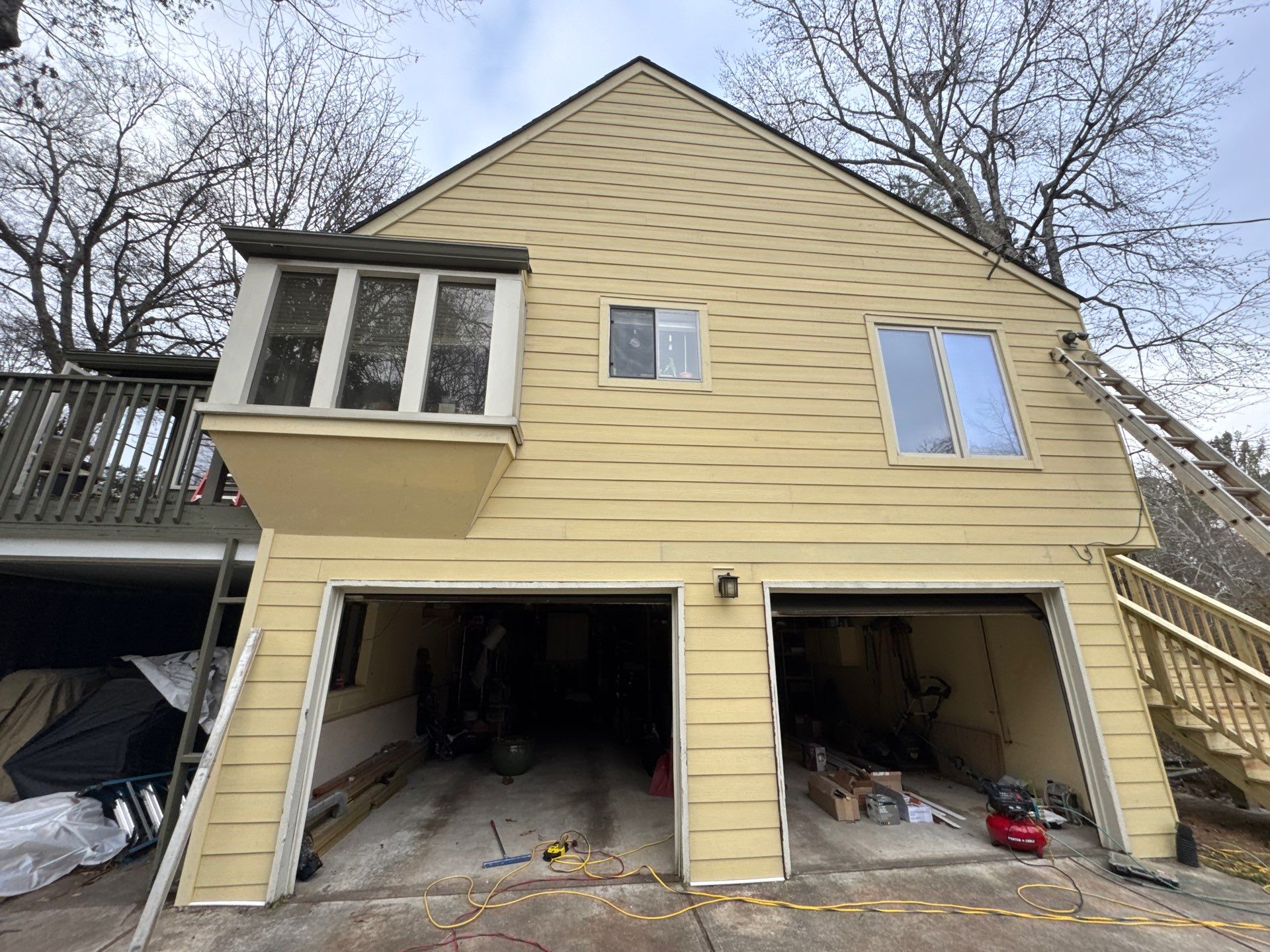 Full Exterior Siding Replacement and Deck Renovation in Marietta by Swift Home Renovations