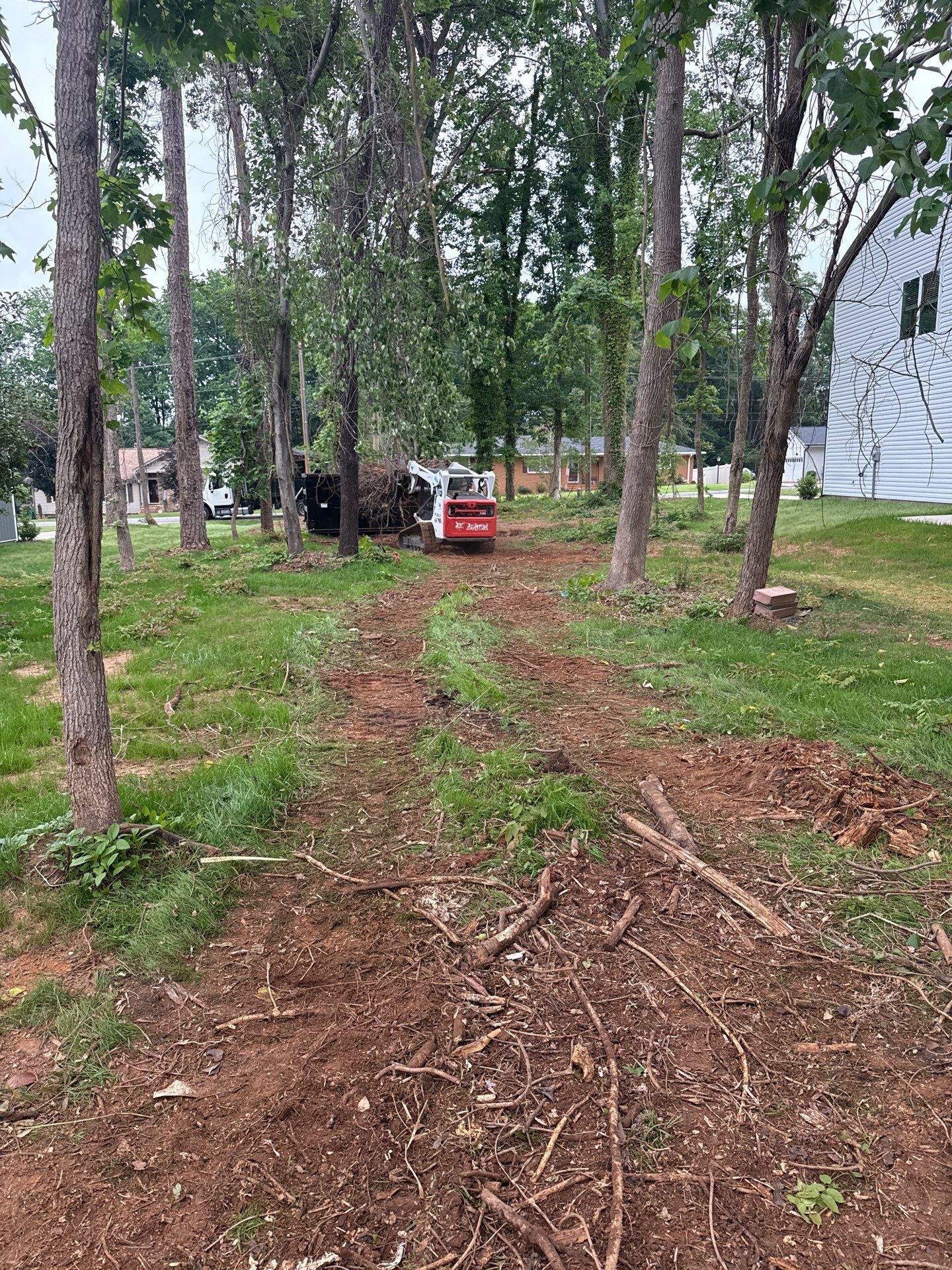 Project in Charlotte by Badger Hauling