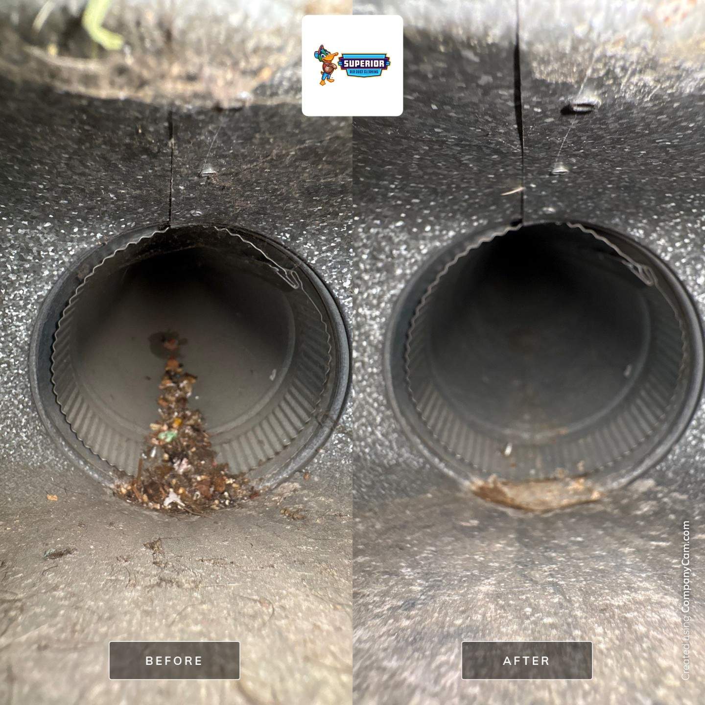 Air Duct Cleaning With a Vacuum Truck in South Park, PA by Superior Air Duct Cleaning