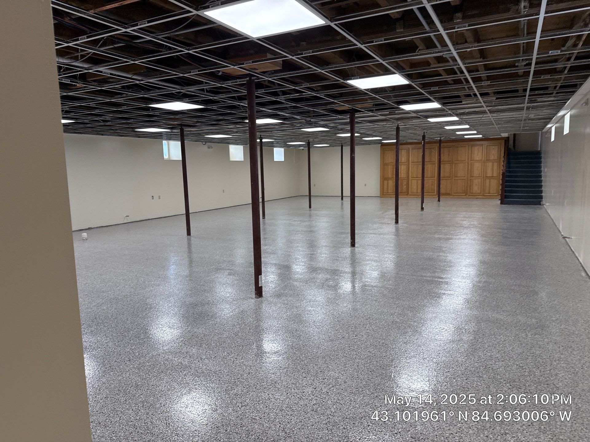 Project in Maple Rapids by Wise Coatings of Central Michigan