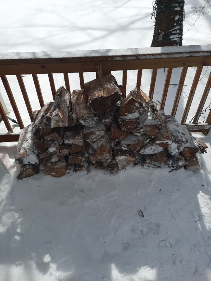 Firewood Delivery  using Seasoned Firewood by Mike Jones & Sons Tree Service LLC 