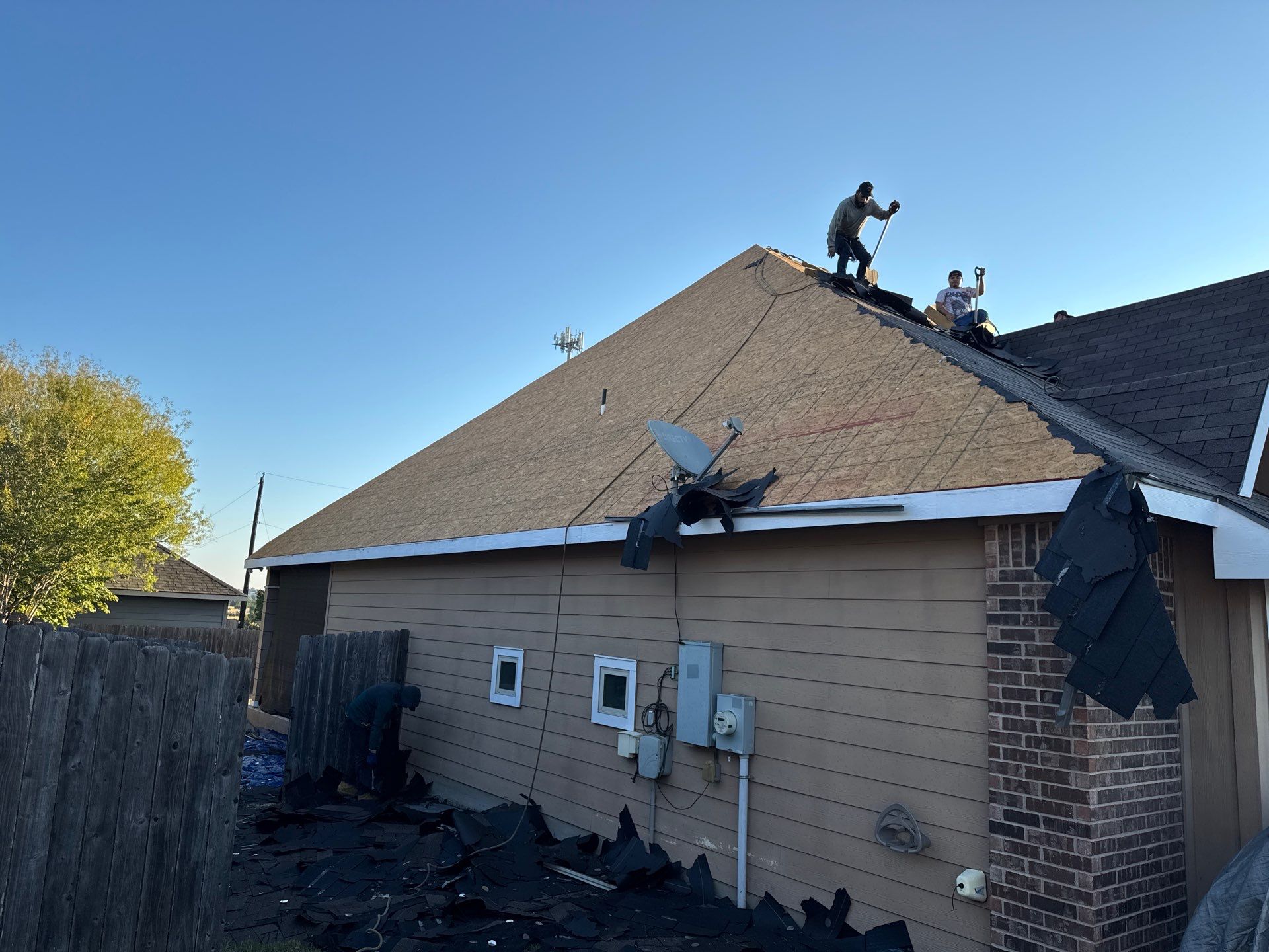 Residential Roof Replacement using GAF NATURAL SHADOW - CHARCOAL by Elite Roofing LLC