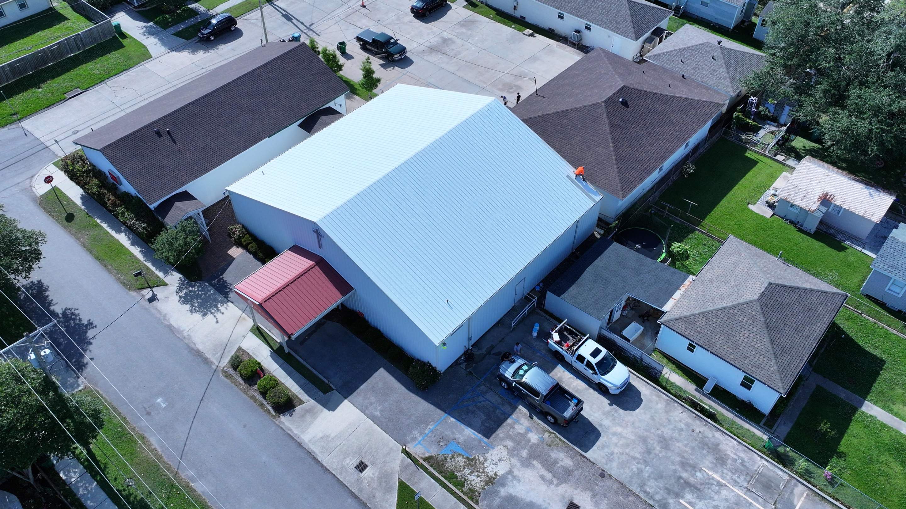 Metal Roof Coating in Harvey by HDS Contractors
