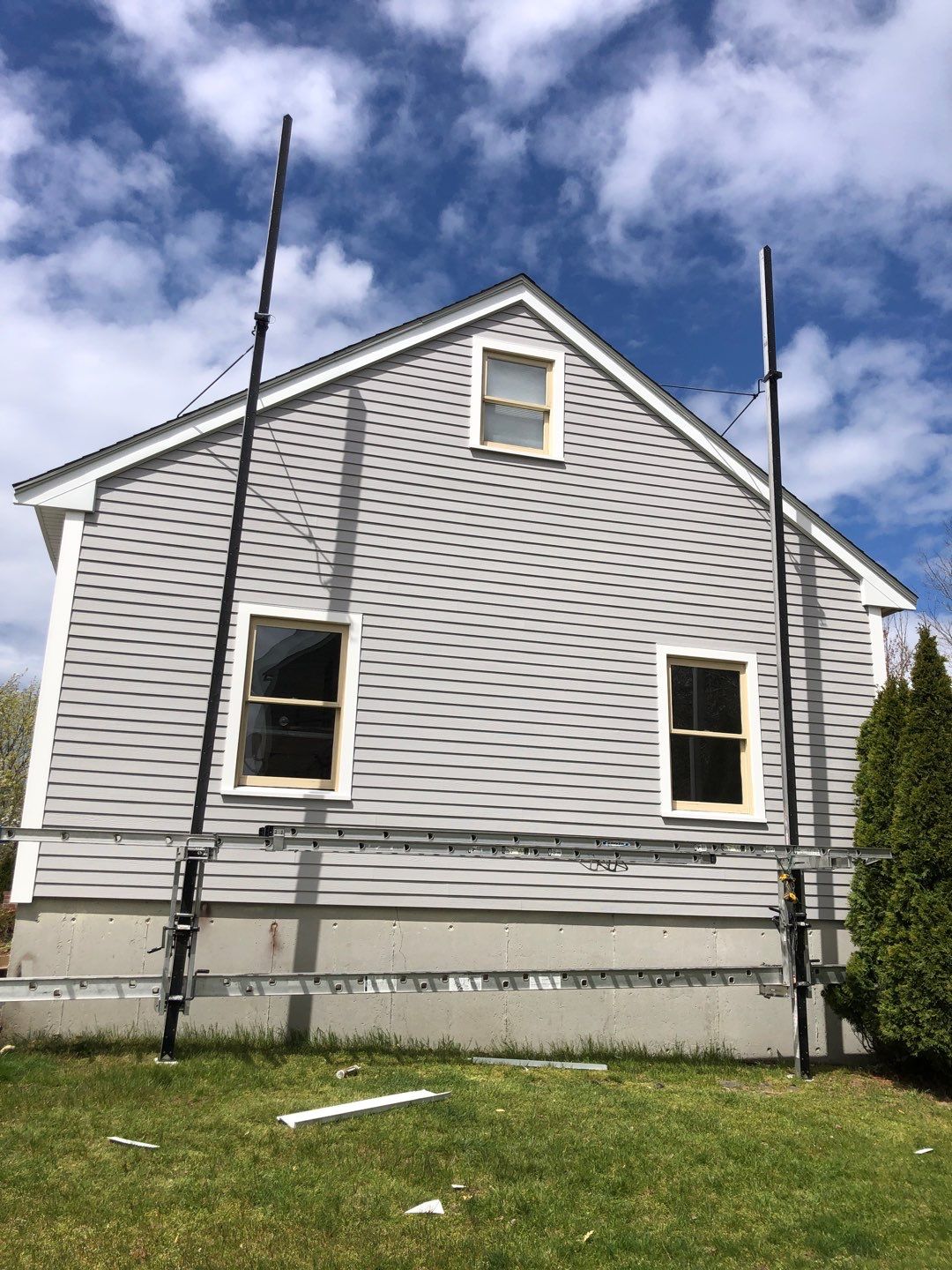 Siding Installation using James Hardie by UBrothers Construction