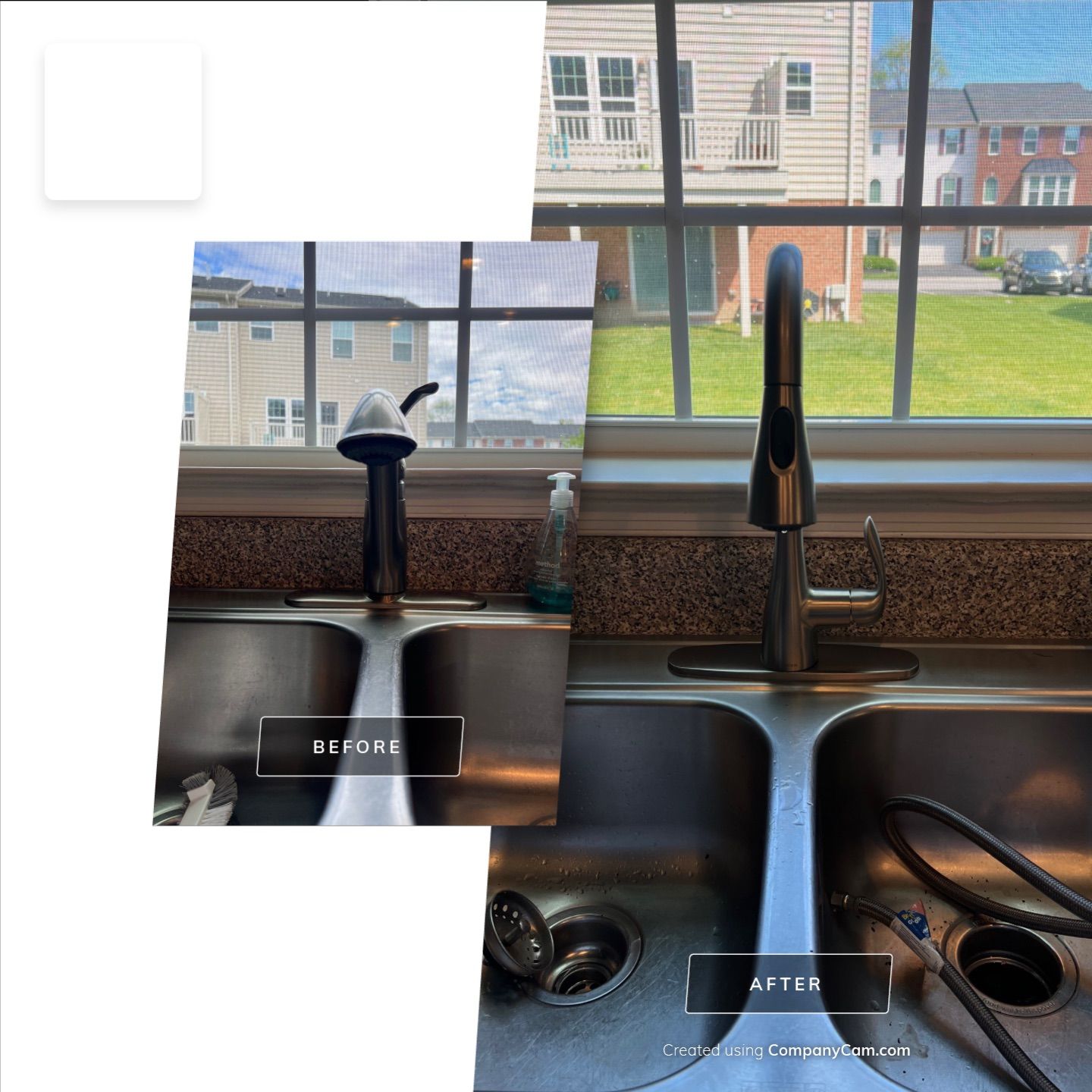 Plumbing Faucet Replacement using Moen Hi-Arc Faucet with Single Lever Control by Sureway Comfort John Wilcox Plumbing Heating Cooling