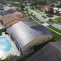 24ga 1" Nail-Strip Dark Bronze  by Total Roofing System The Metal Roof Experts