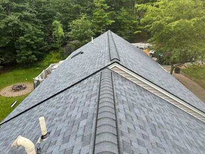 Owens Corning Asphalt Shingle Roof Replacement in New Boston, NH