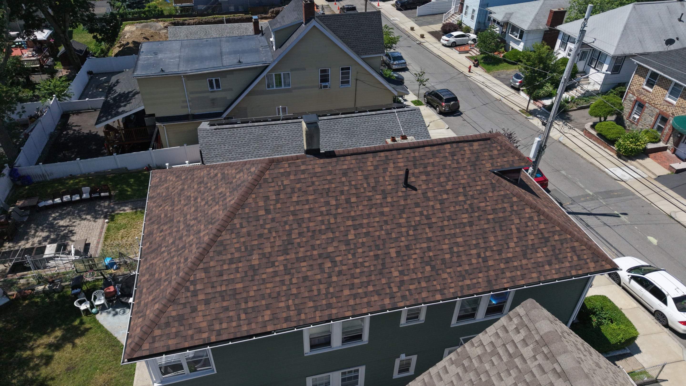 Full Roof Replacement in Revere, MA – Owens Corning Duration, Brownwood by JOHNNYS PRO