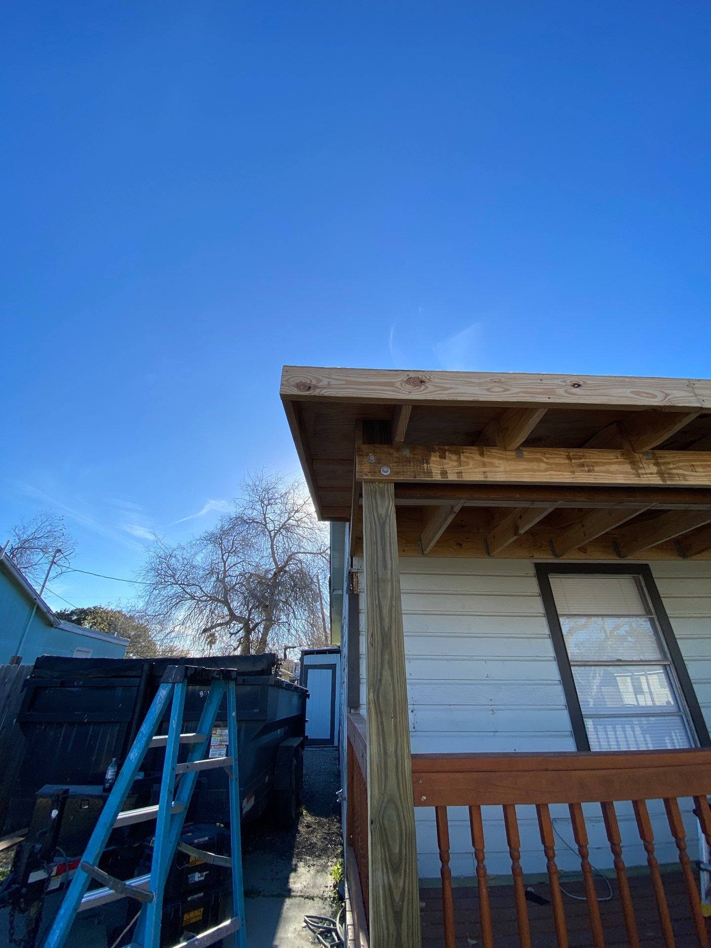 Over Engineered Patio by Bayfront Roofing and Construction
