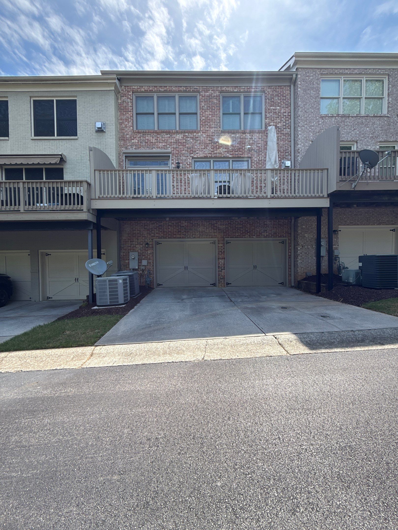Exterior Trim and Garage Door Painting for Smyrna Townhouse by Swift Home Renovations