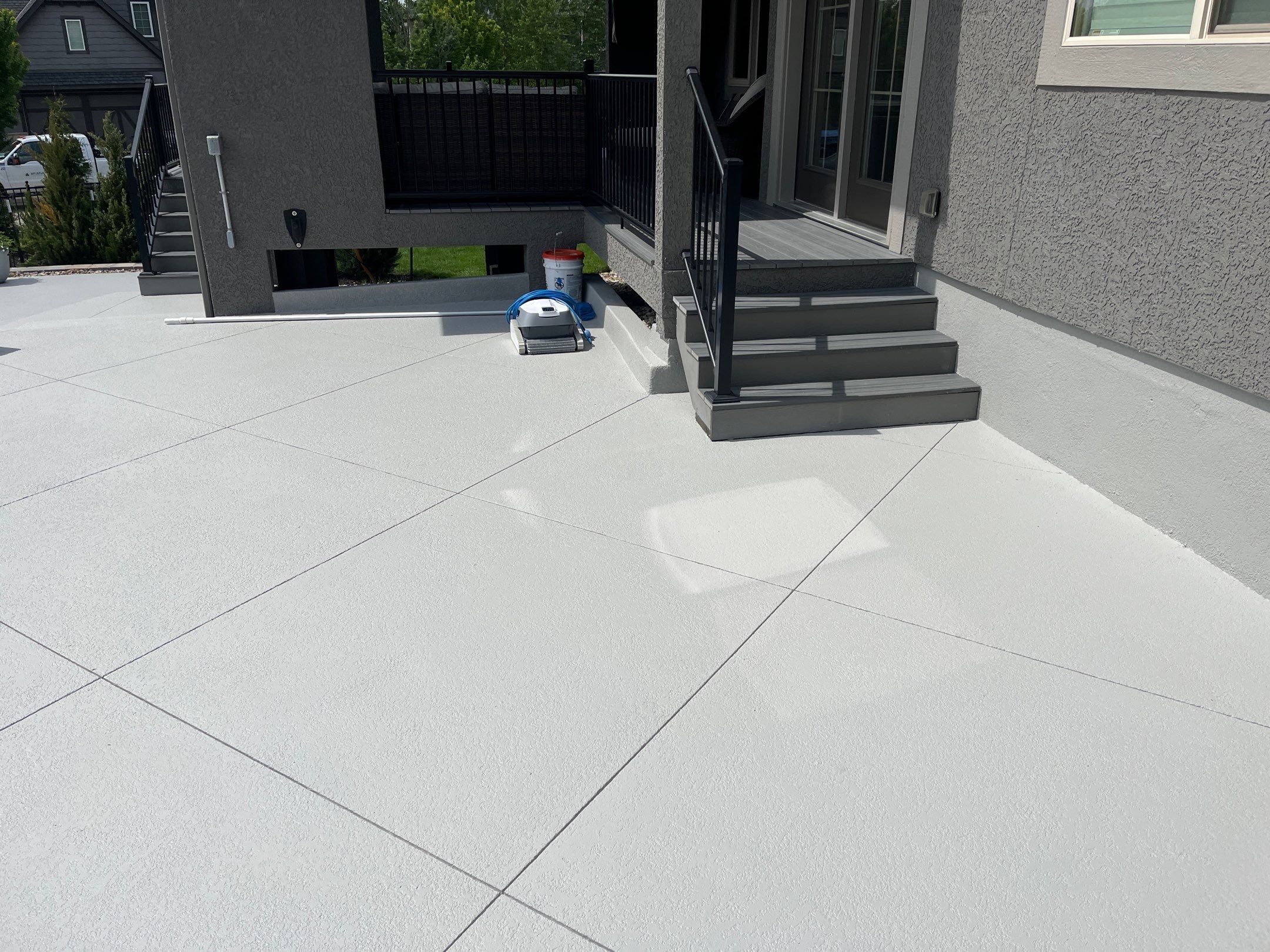 New Pool Overlay - Overland Park, KS by Big Red Decorative Concrete, LLC