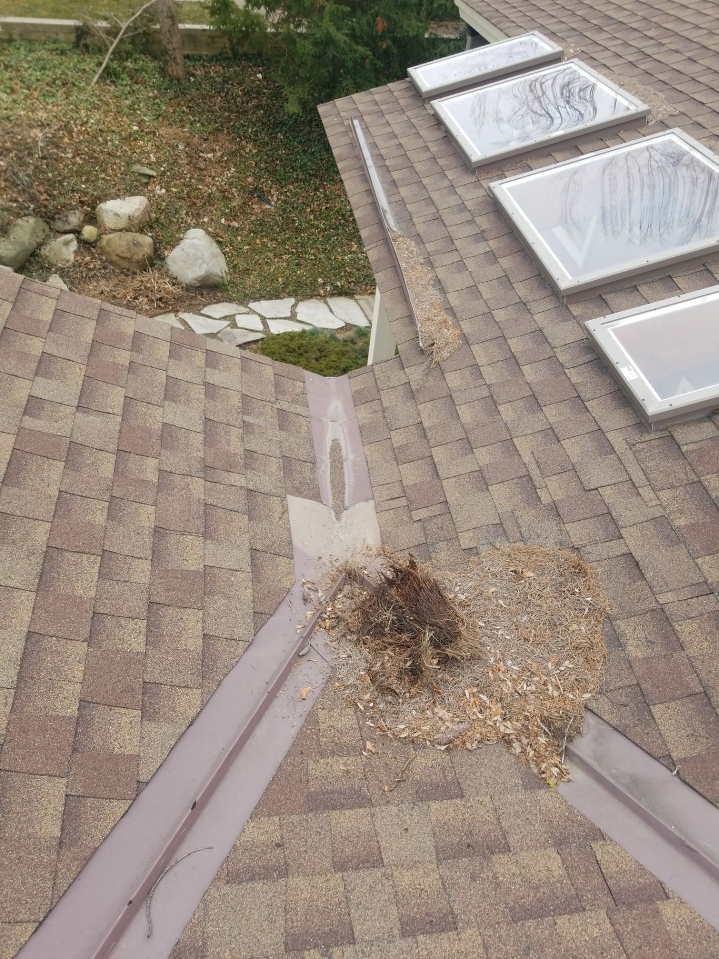 Velux Skylights, GAF Roofing, Front Porch Overhang by Northwest Construction