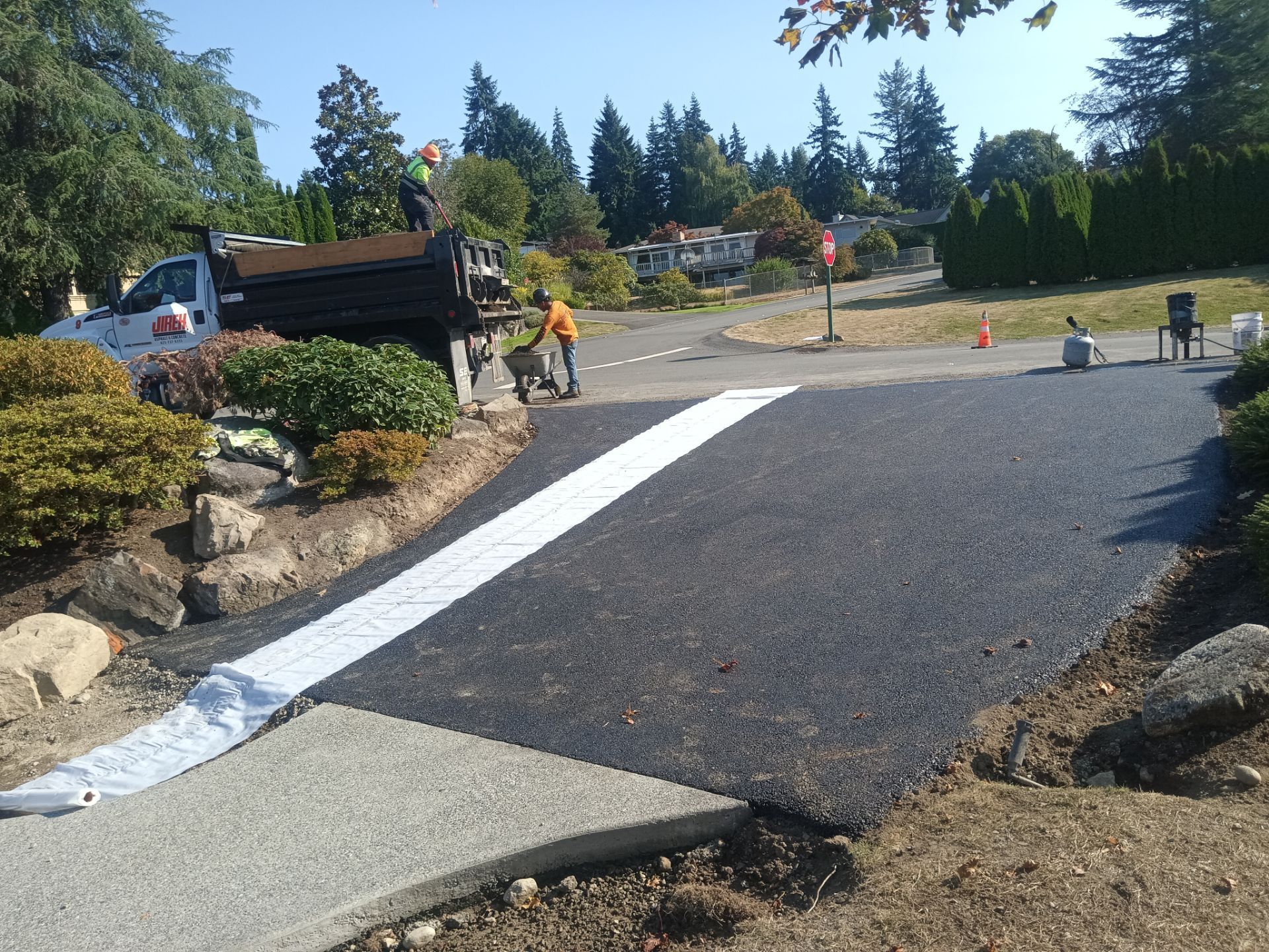Patio Gateway & Hardscaping by Jireh Asphalt & Concrete Inc 