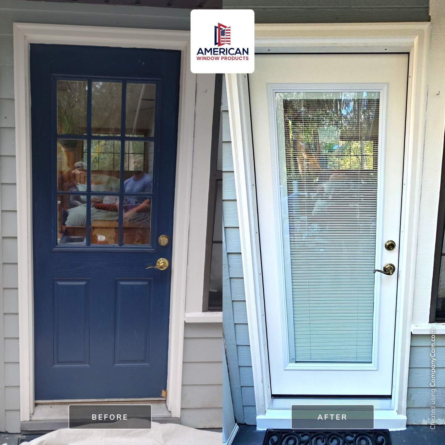 Plast Pro Fiberglass Doors by American Window Products Inc CBC1251207