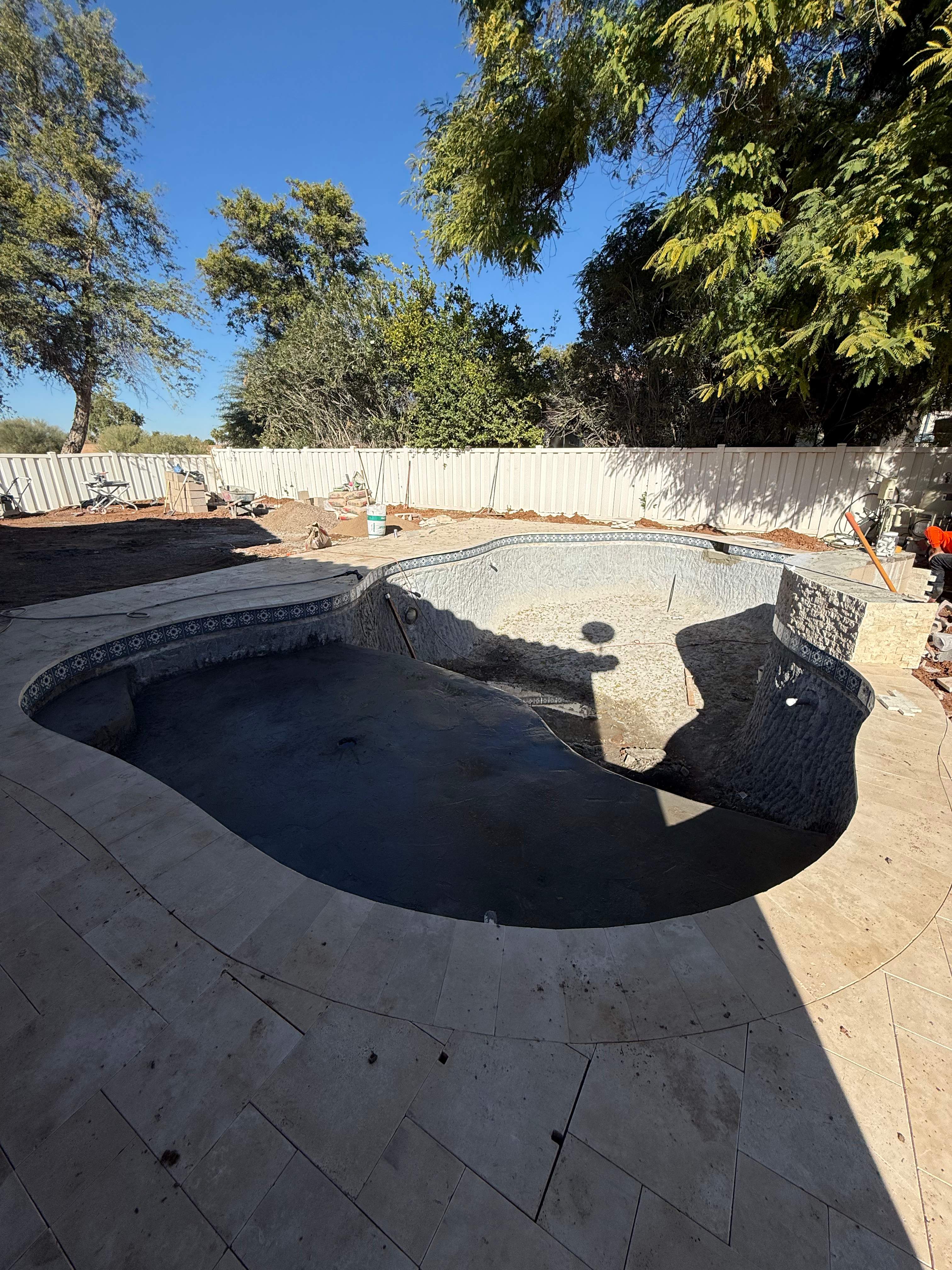 Pool & yard remodel by Modern Pools