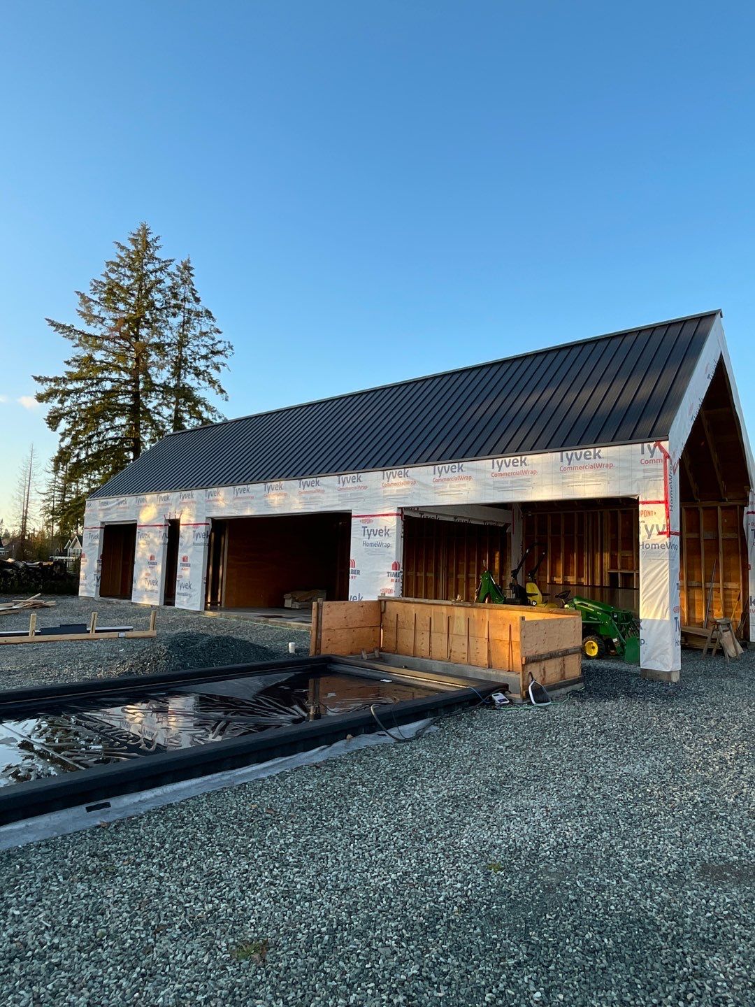 Residential Roofing and siding Installation using 12" Prolok metal  by Top Notch Roofing Inc