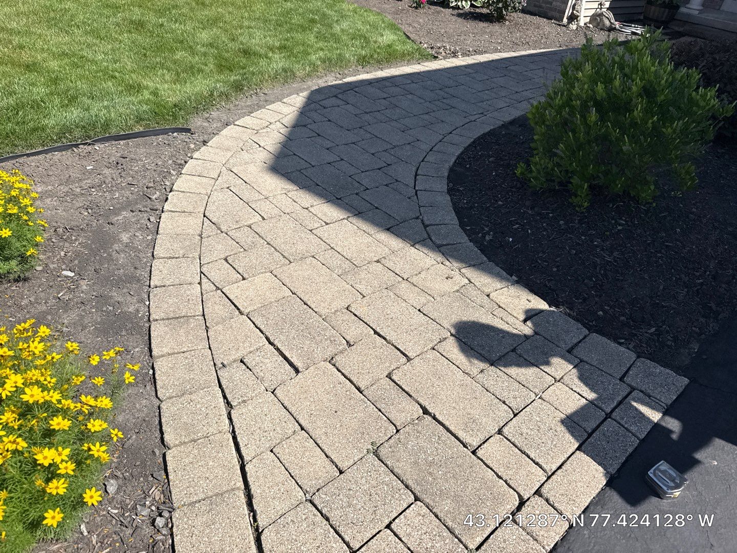 Ashler Slate Stamped Patio by NG Masonry & Construction LLC