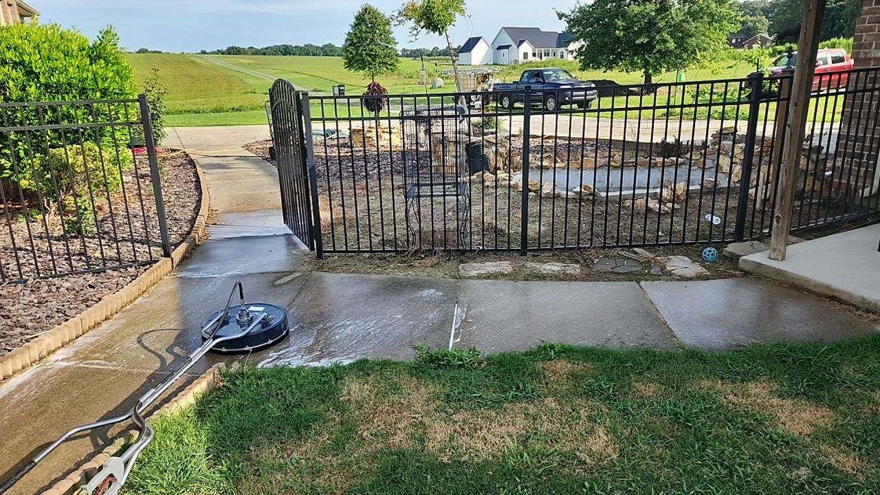 House Wash using cleaner by G&H Home Tech Pros LLC