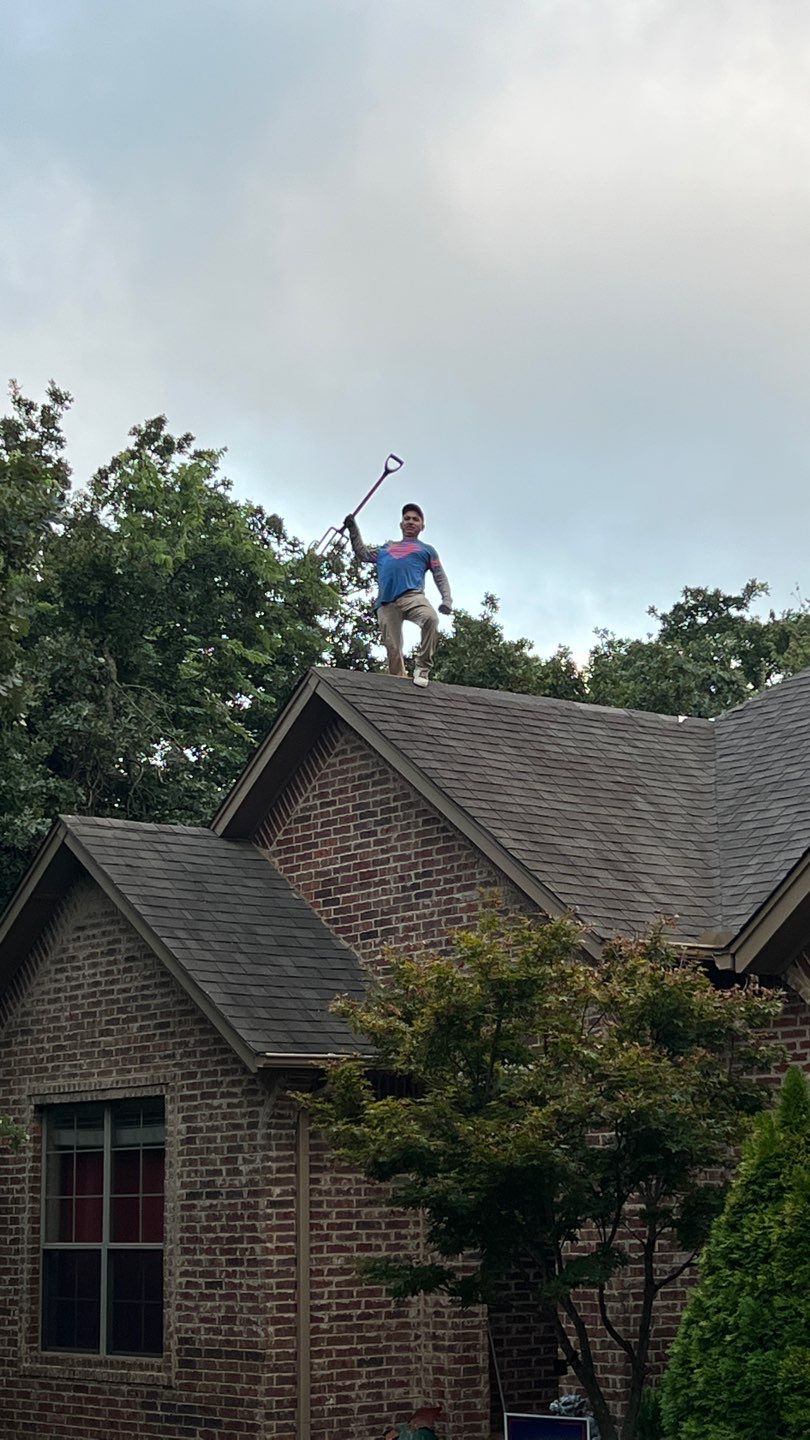 Residential Roofing Installation using GAF Natural Shadow  by A & H Roofing and Contracting, LLC