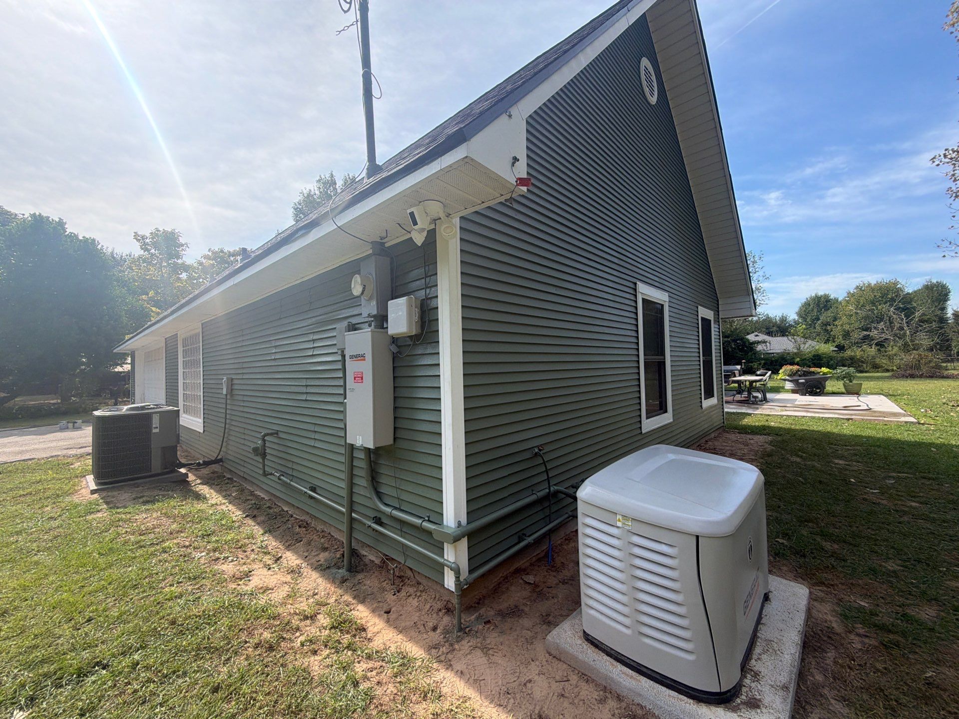 From Aged Yellow to Fresh Green in Frankston, Texas by Quality Coats Painting