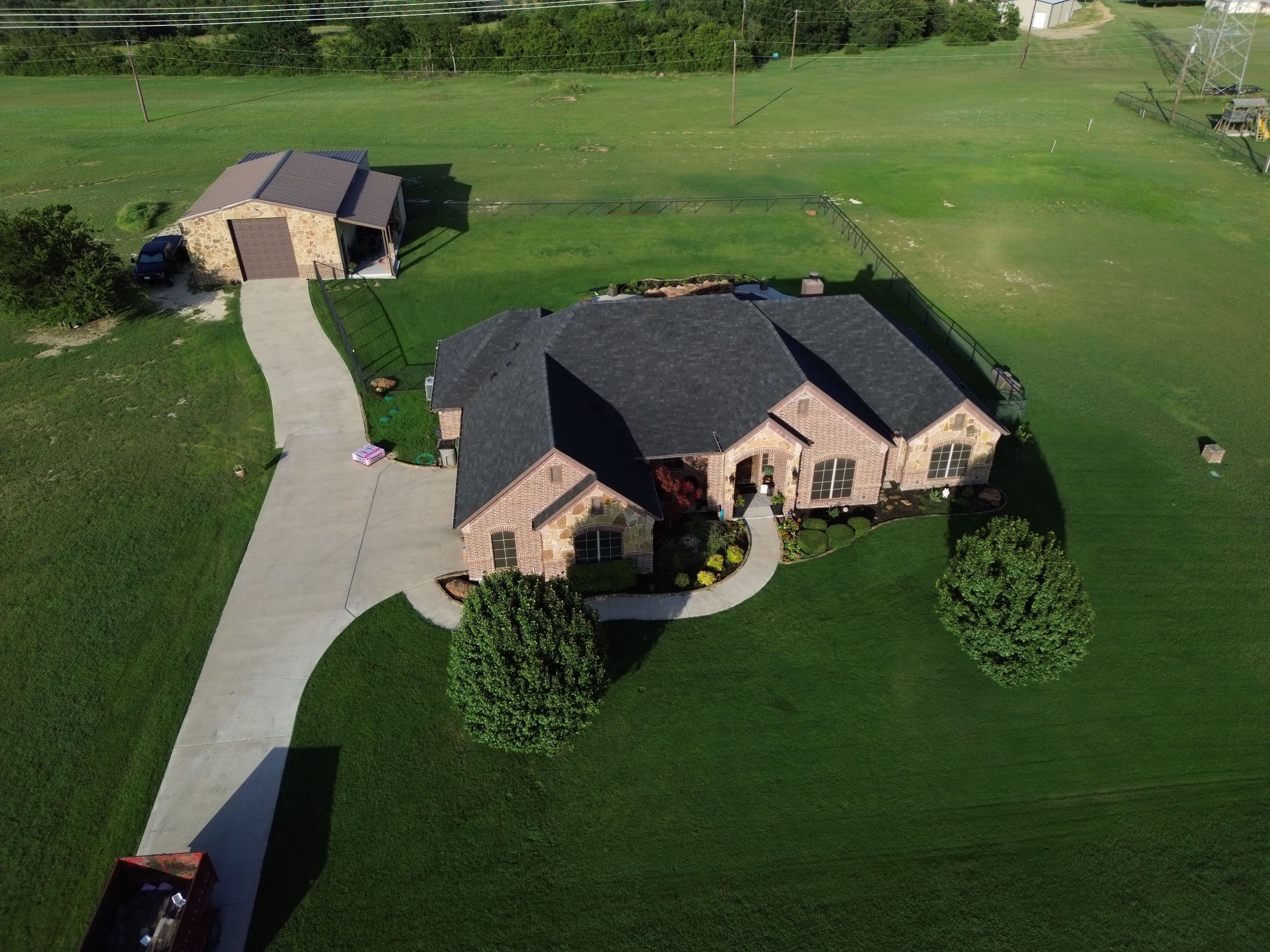 Project in Azle by Lonestar Roofing and Restoration LLC.