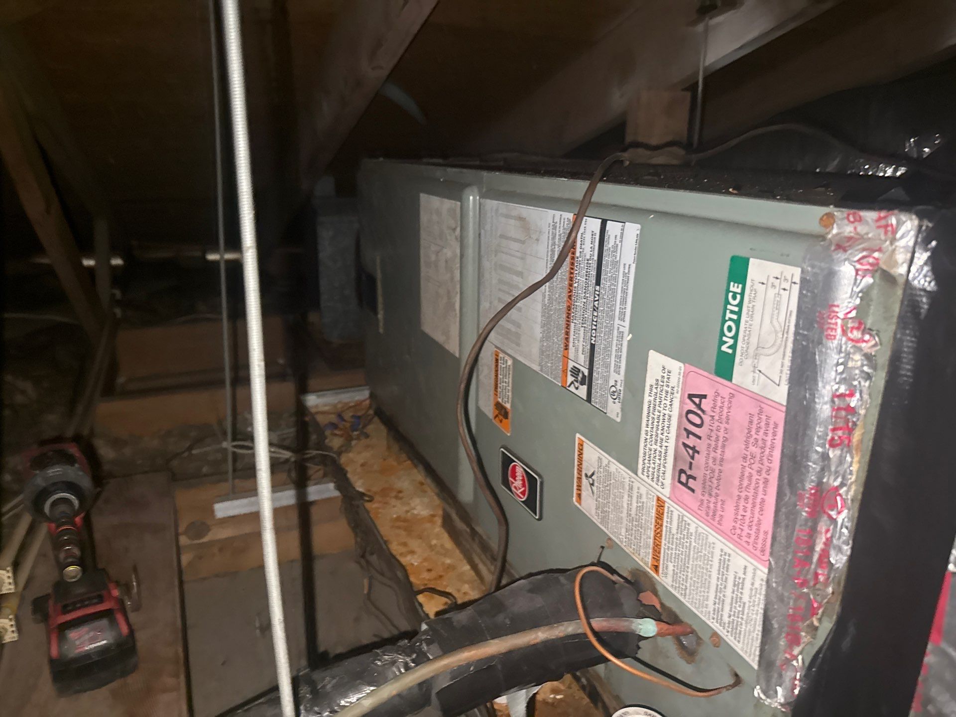 Central Air Conditioning Installation by Southern Values Cooling and Heating Inc