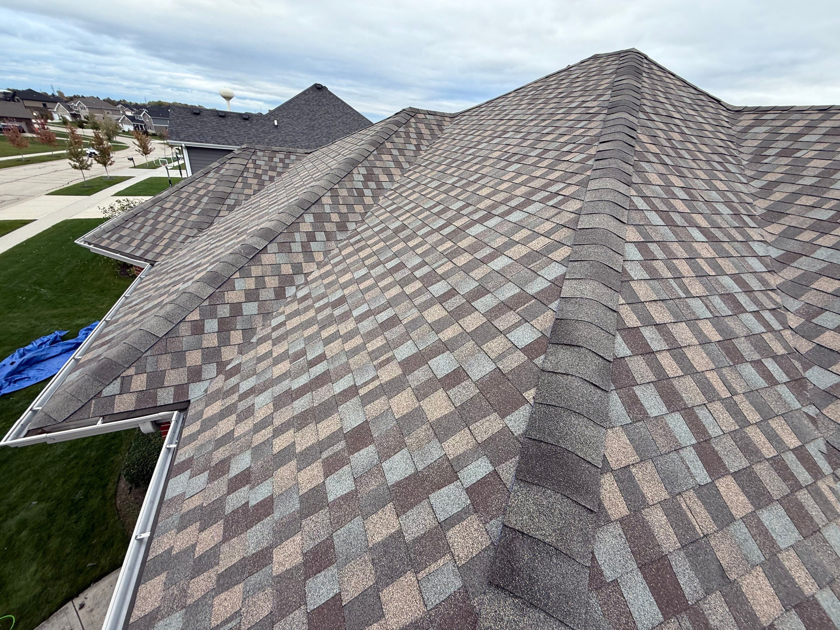 GAF Cedar Falls Roof and Velux windows by Optimal Home Improvement 