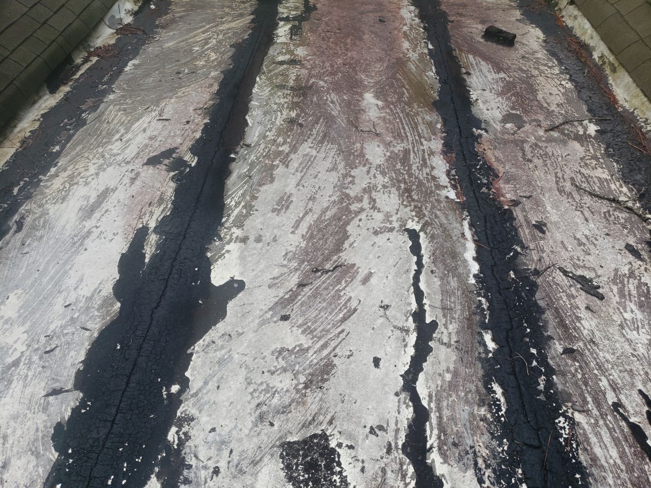 Residential Roofing Installation using 50 mil PVC by Hostetler Roofing
