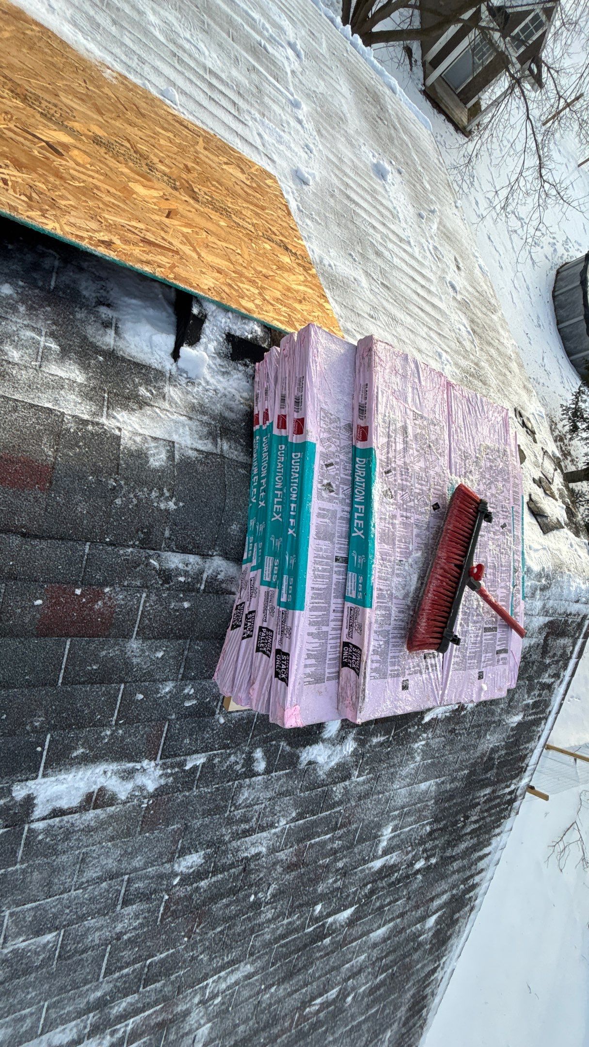Roof Replacement using Owens Corning Duration Shingle by 180 Contractors
