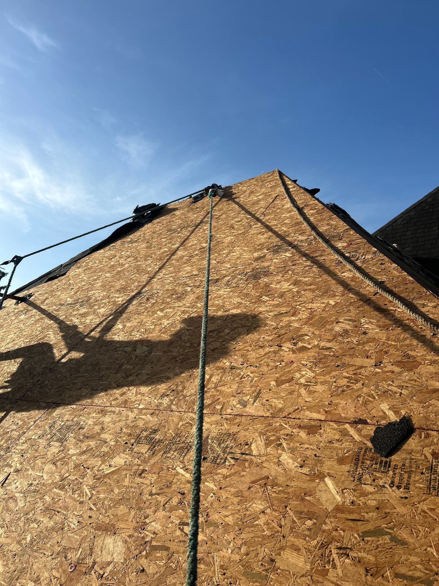 Residential Roofing Installation with Black Shadow Shingles in Clermont by Pinnacle Roofing Group