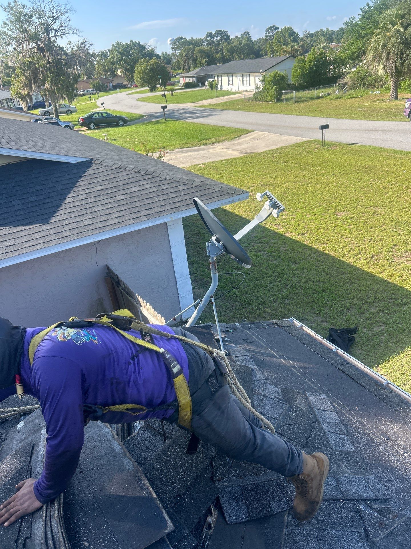 Residential Roof Installation With Atlas Pinnacle Pristine Shingles in Ocala by Pinnacle Roofing Group