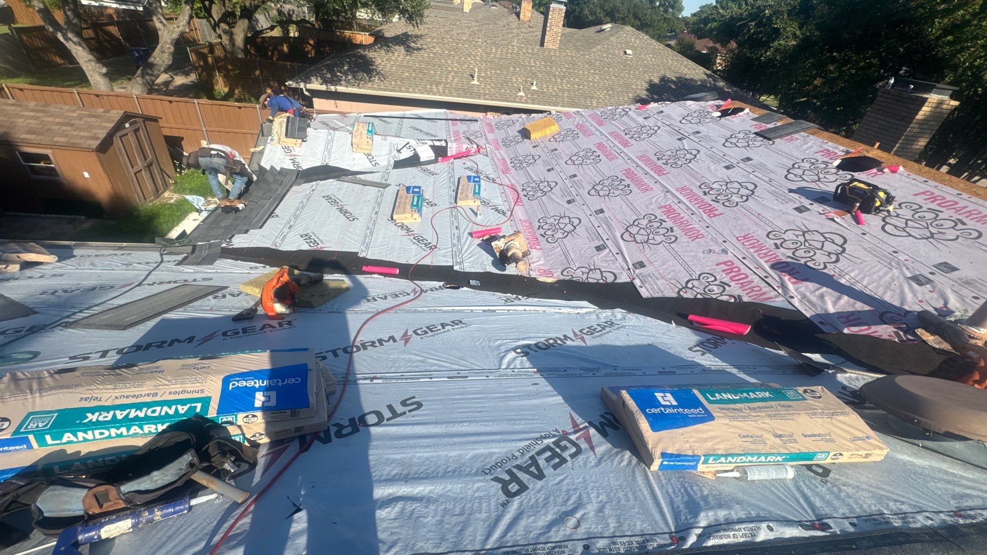 Project in Garland by Rhino Roofing and General Contracting, LLC