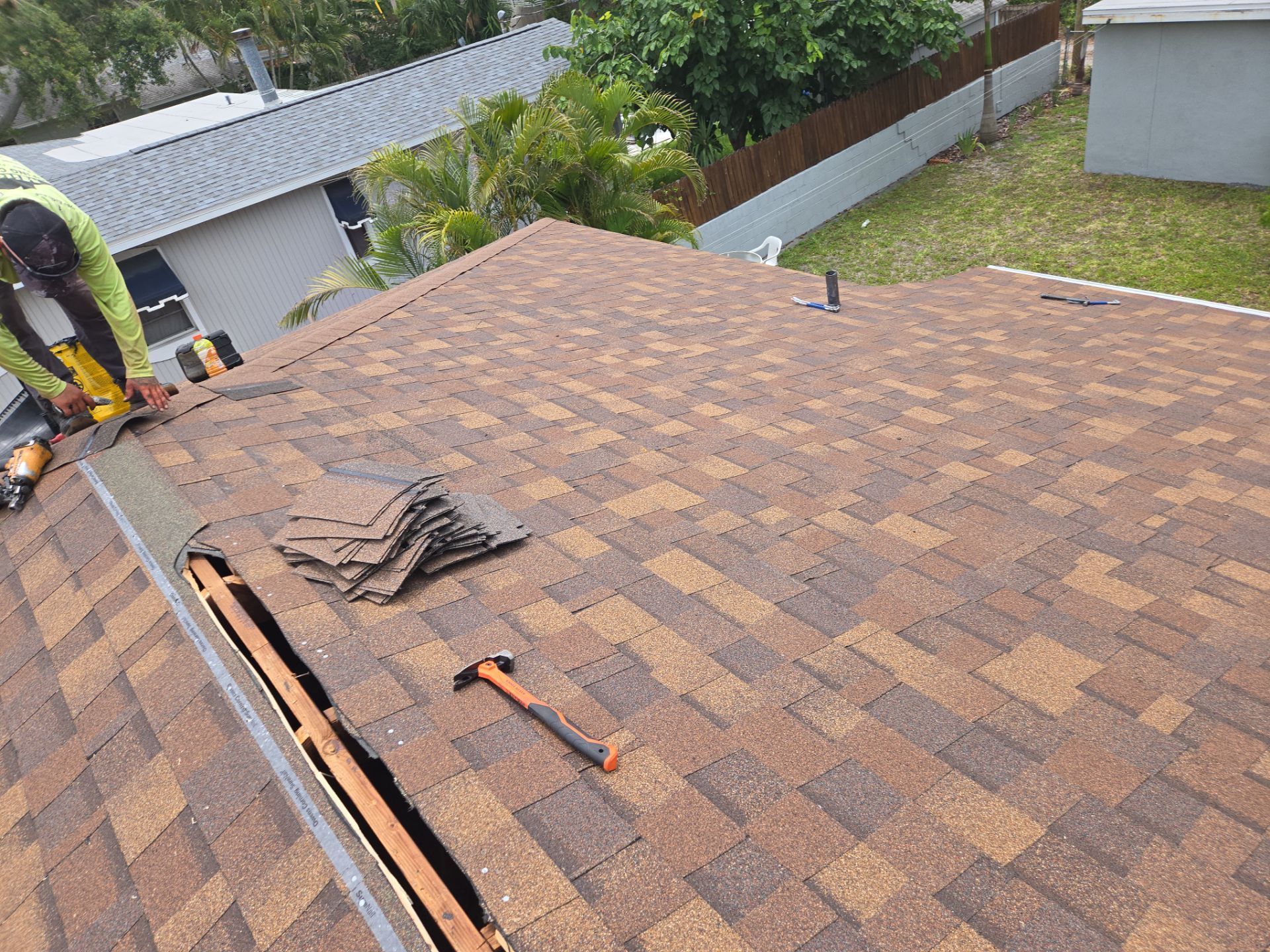 Project in St. Petersburg 33710 by Mitchell Roofing Company LLC 
