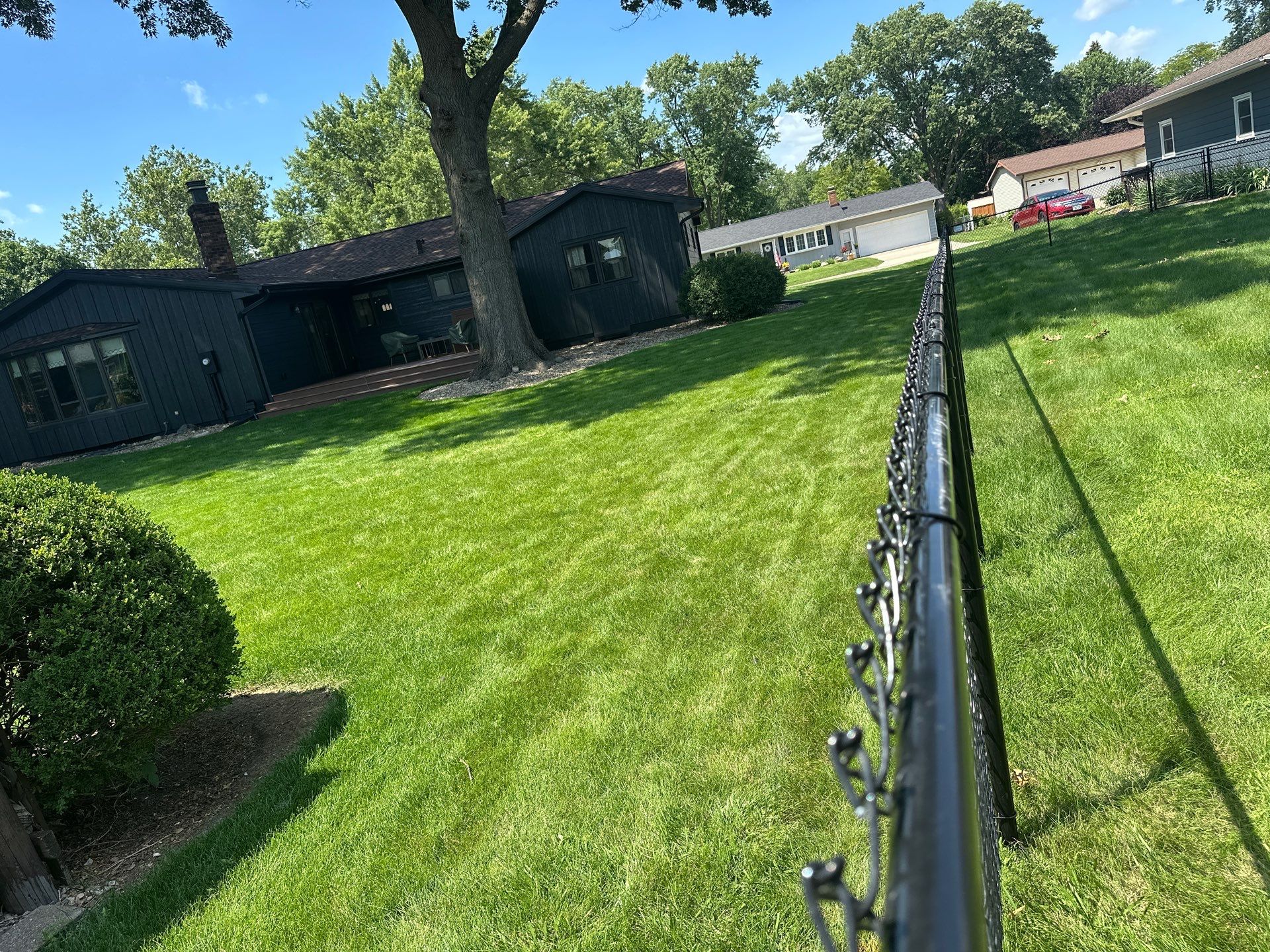 Project in Cedar Falls by Perfect Picket Fence and Stain