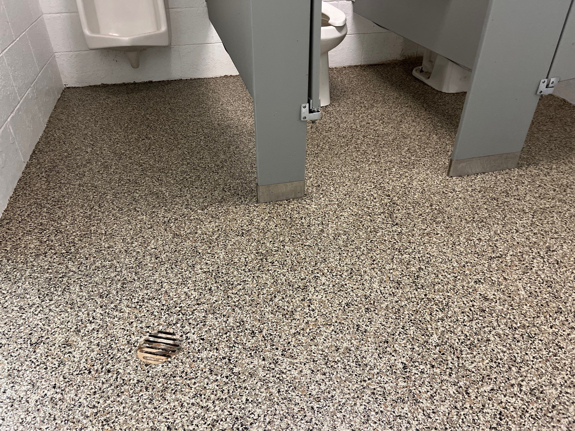 Bathroom Repaint & Epoxy Floor coating by Gordon Painting