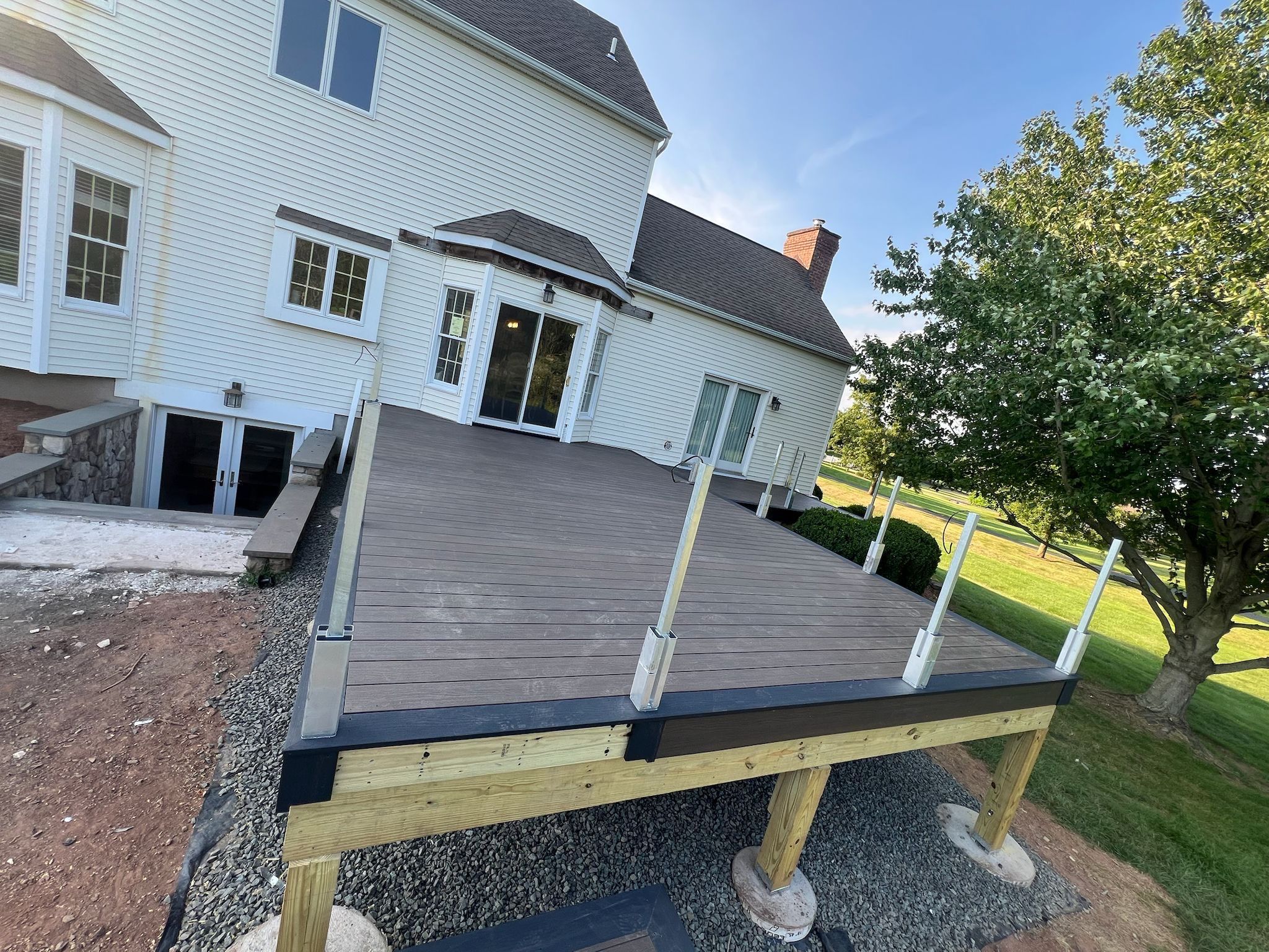 New Deck  in Readington Township by deck guardian