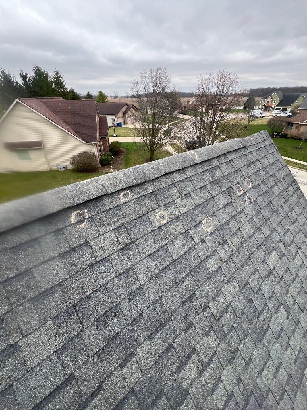 Exterior Installation using Onyx Black Durations and White Siding by WIW Enterprises Inc
